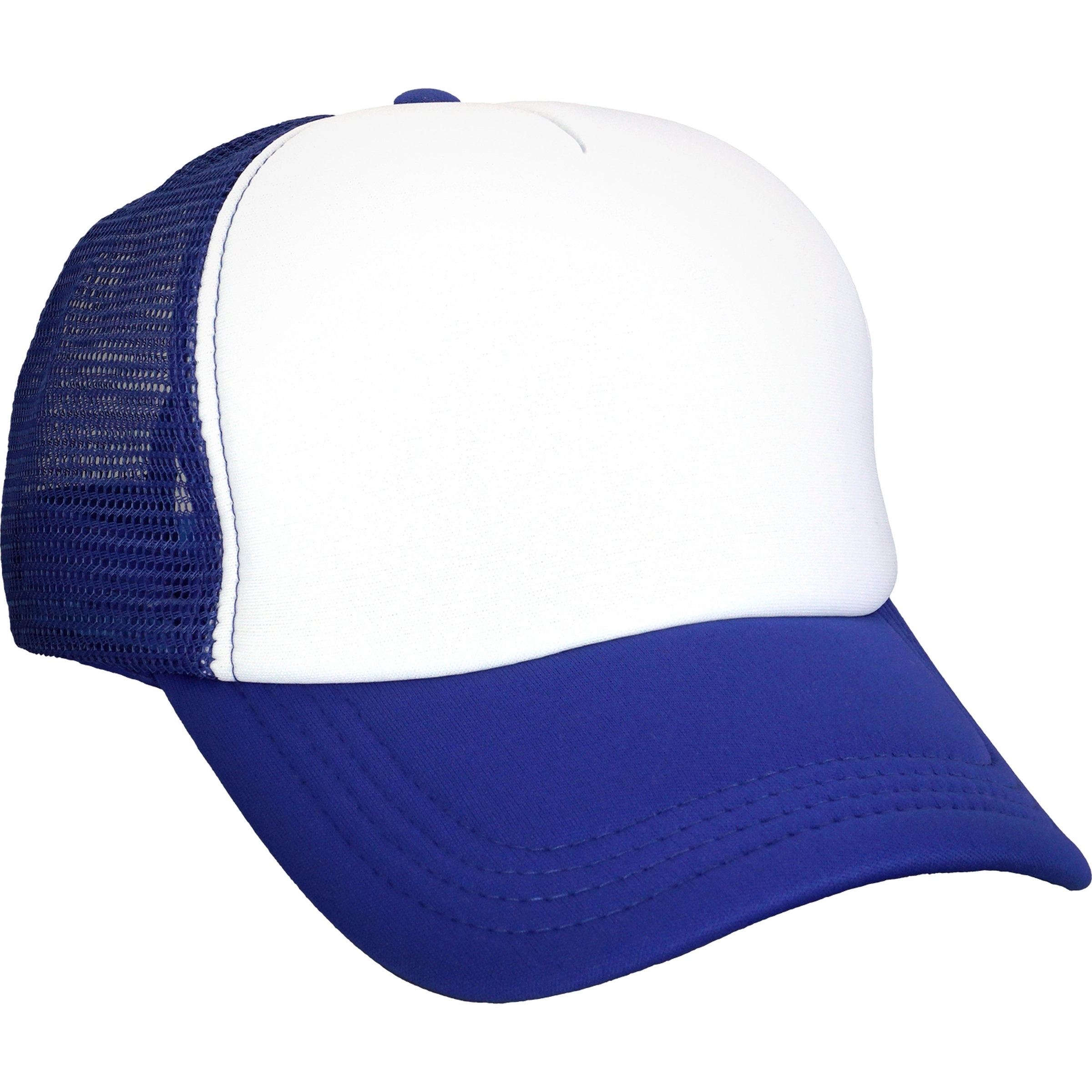 Foam Hexagon Emblem Trucker Hat 10