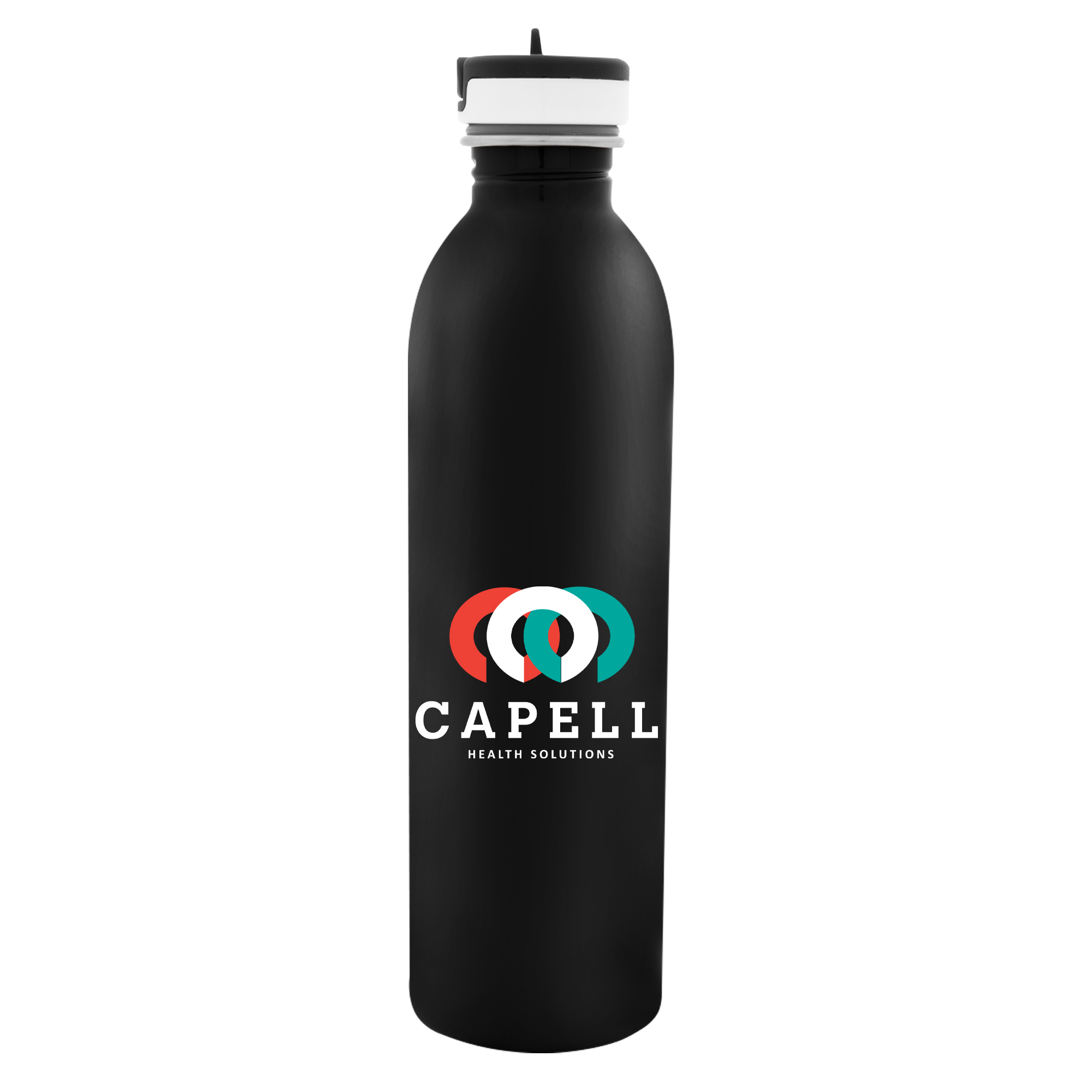 24 Oz. Stainless Steel Newcastle Bottle, custom water bottle with logo imprint 1