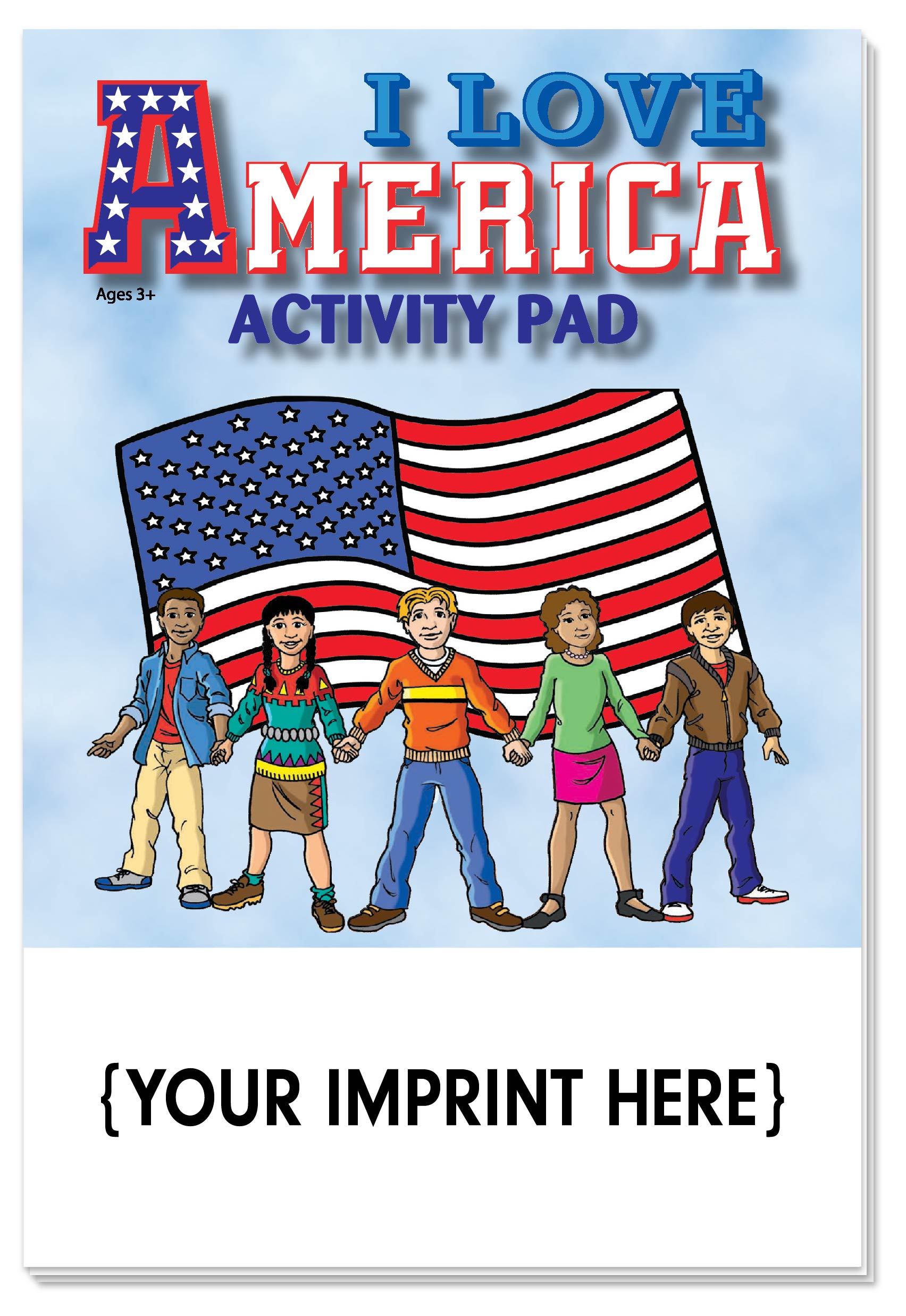 ACTIVITY PAD - I Love America Activity Pad 1