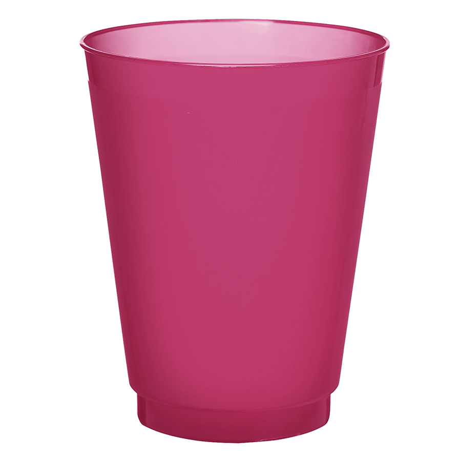 Flexible Frosted Plastic Stadium Cups 16 oz. 6