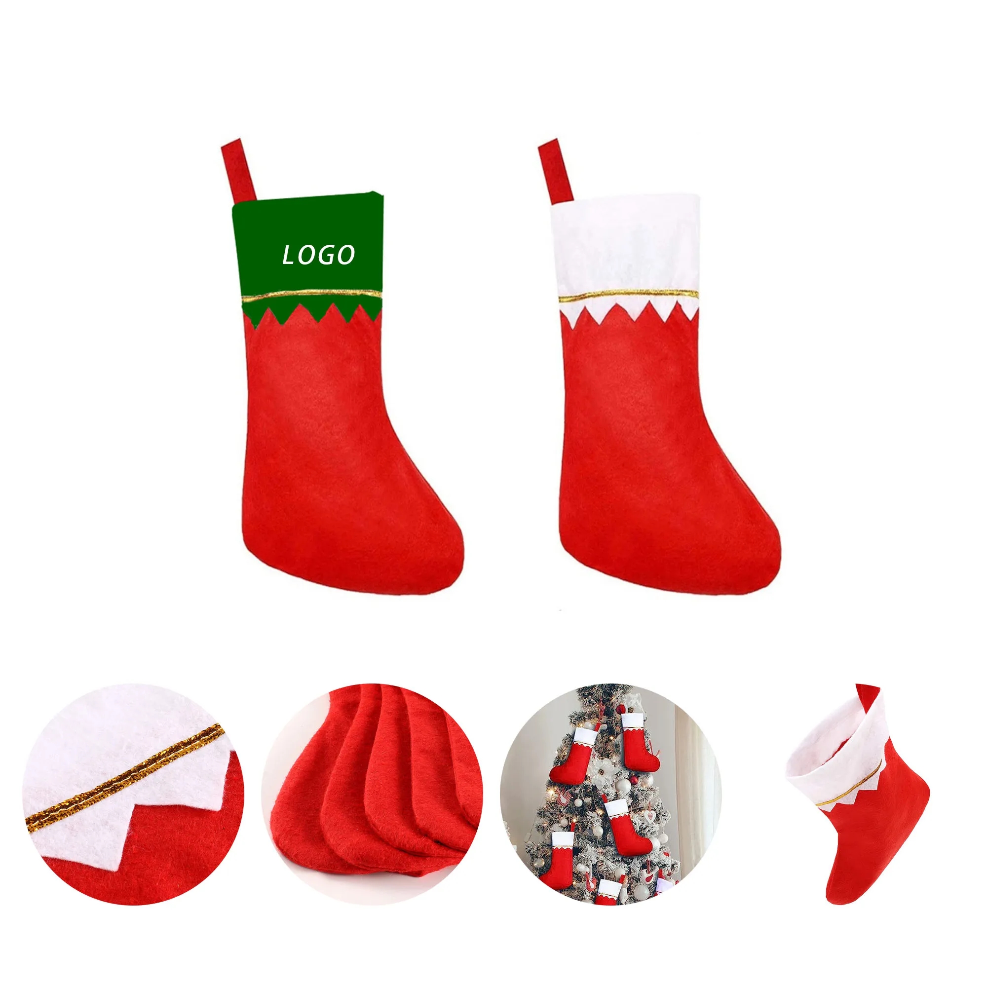 Christmas Stocking With Logo For Surprising,Holidays