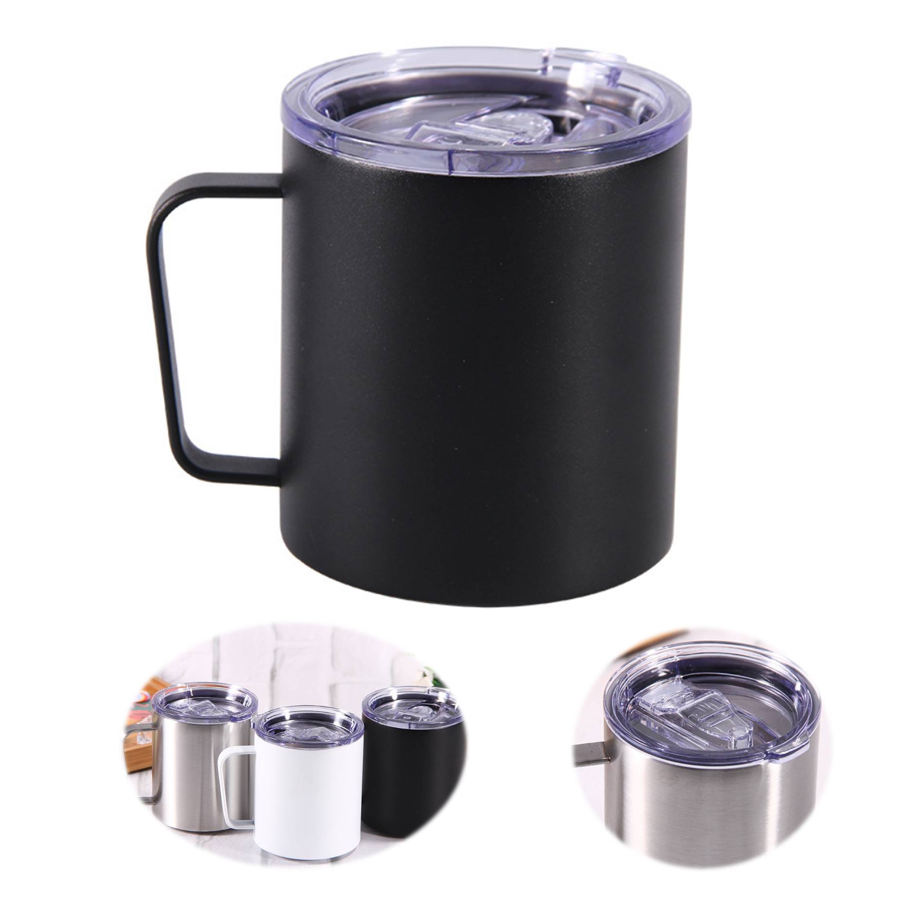 12 Oz. Coffee Cup Mug w/Handle 3