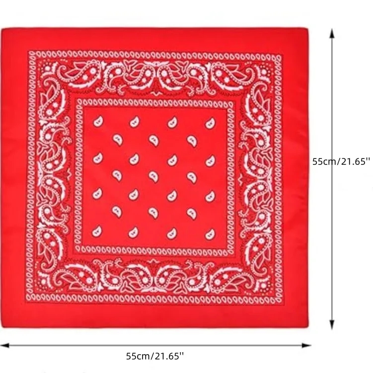 Custom Cotton Printed Bandana 6