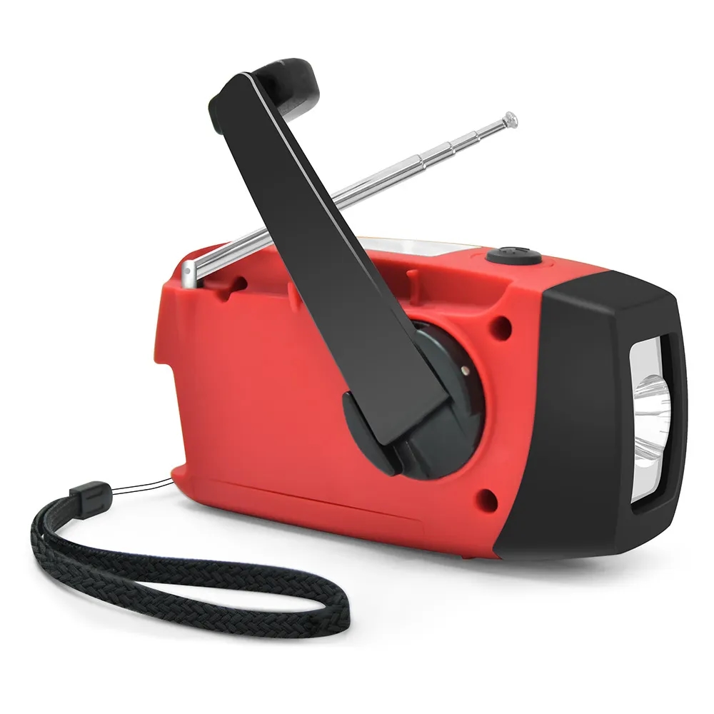 Emergency Hand Crank Dynamo Radio with USB Phone Charger 8