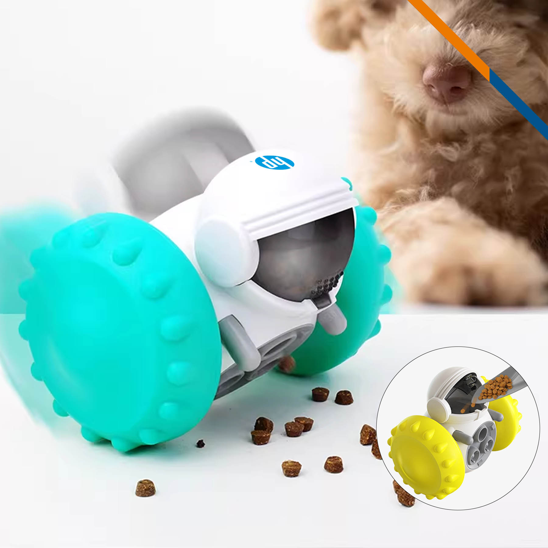 PetSway Interactive Pet Tumbler Slow Feeder 8
