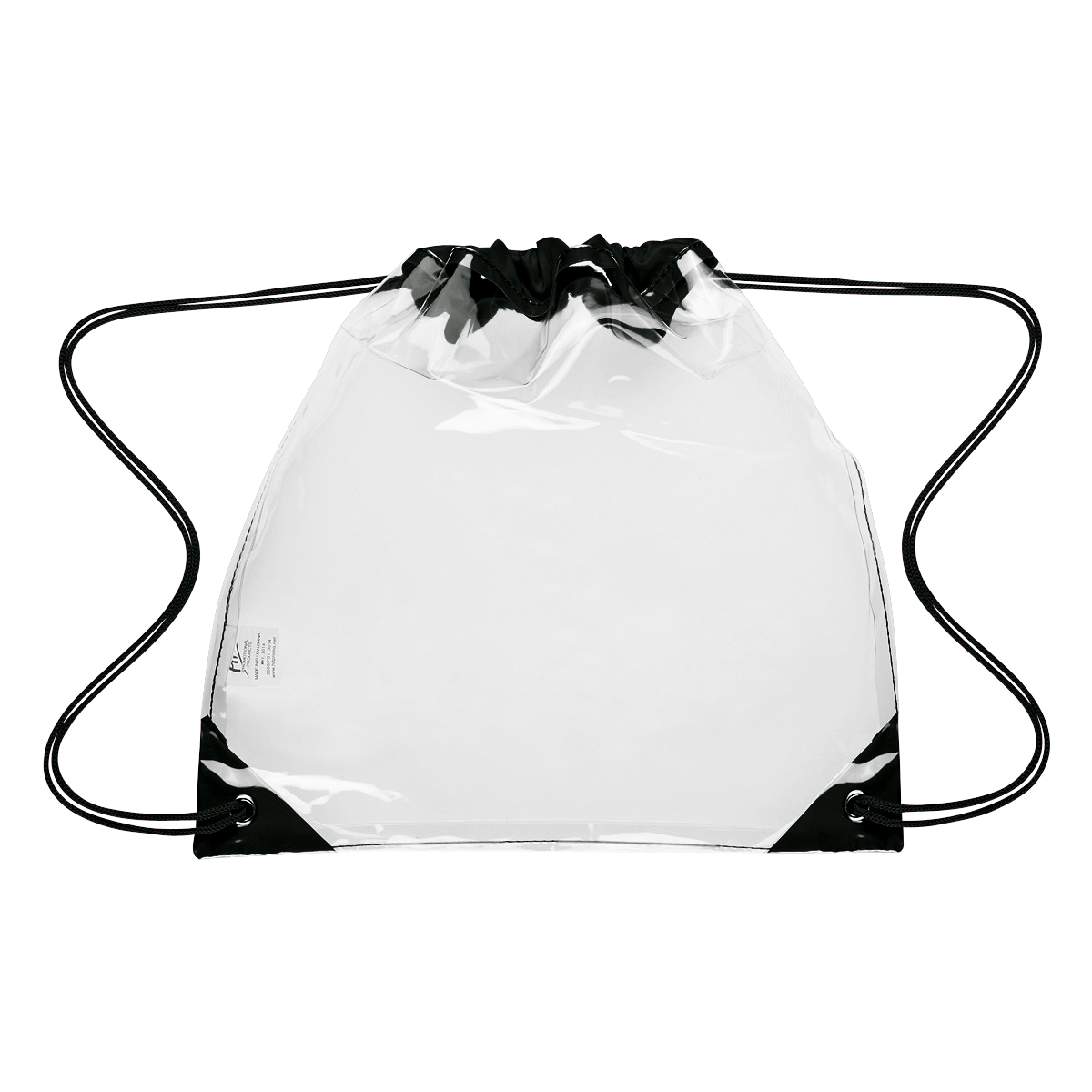 Touchdown Clear EVA Drawstring Backpack 8
