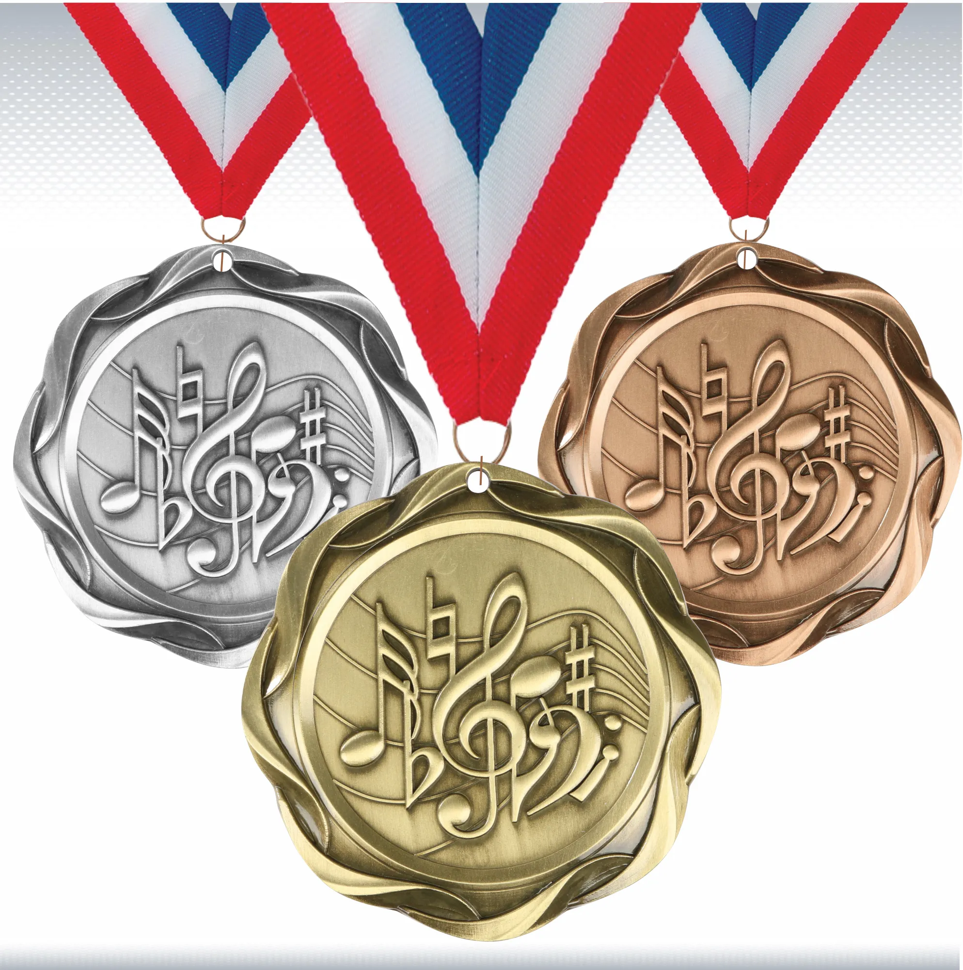 3" Fusion Music Medal 3