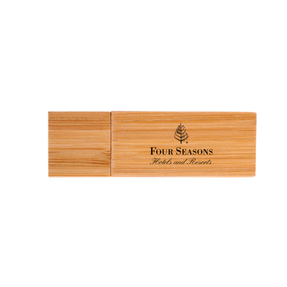 Carbonized Bamboo USB Flash Drive
