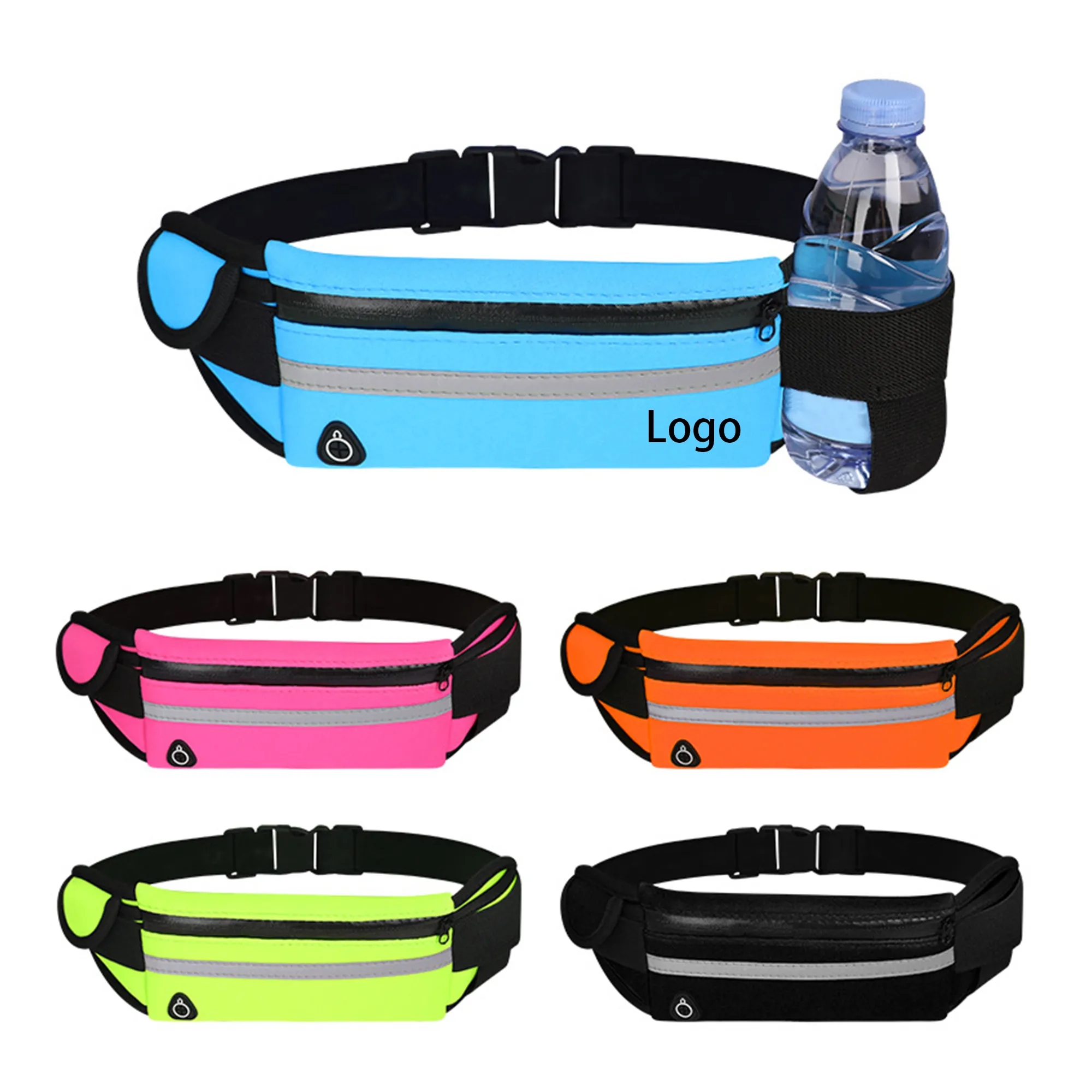 MOQ 100pcs Outdoor Waterproof Waist Pack With Kettle Crotch 3