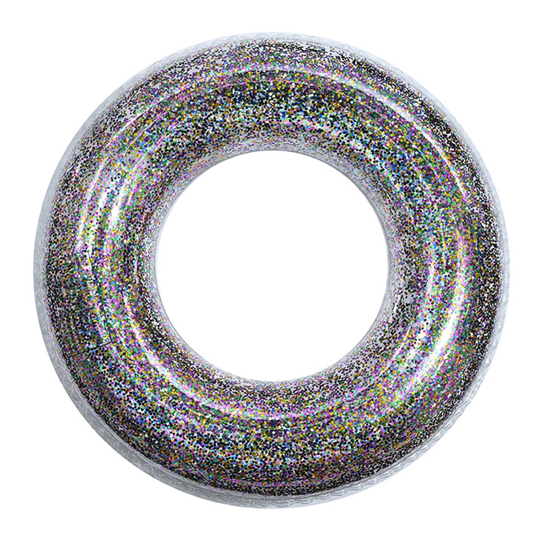 35-Inch Inflatable Sequin Swimming Ring 6