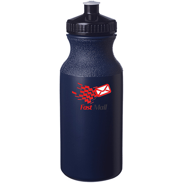 Lightweight Push-cap Water Bottle - Recyclable, 20 oz. 30