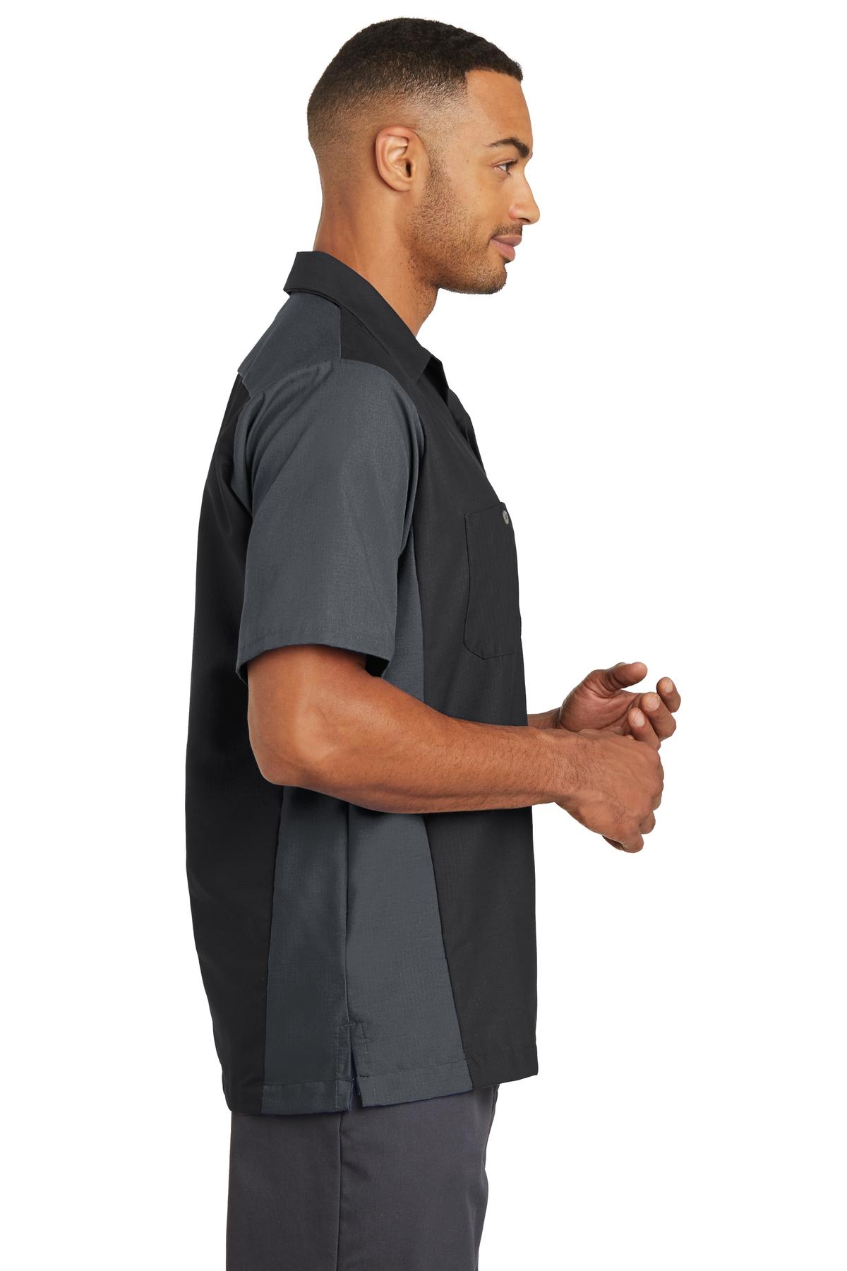 Red Kap Short Sleeve Ripstop Crew Shirt. SY20 27