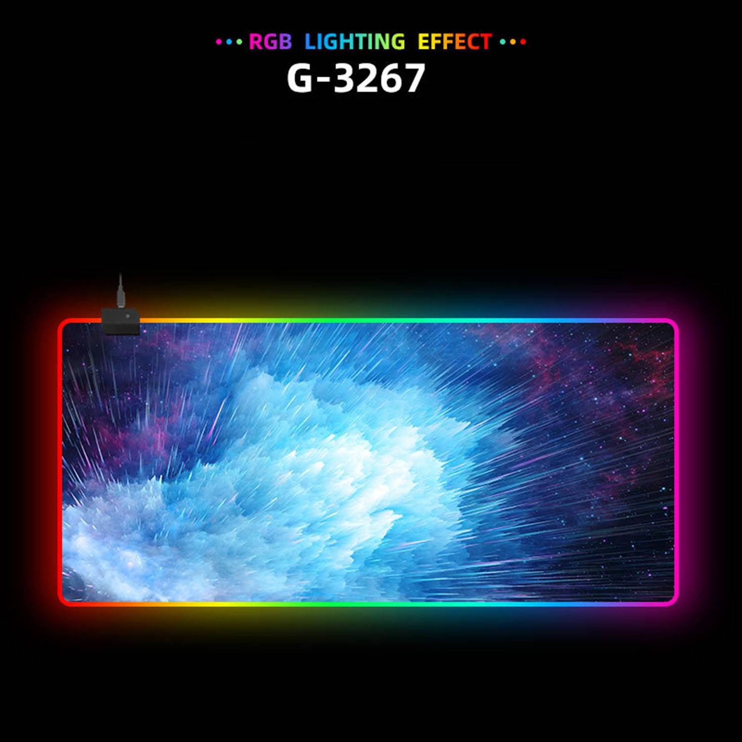 Atmosphere Light LED Glow Mouse Pad 15