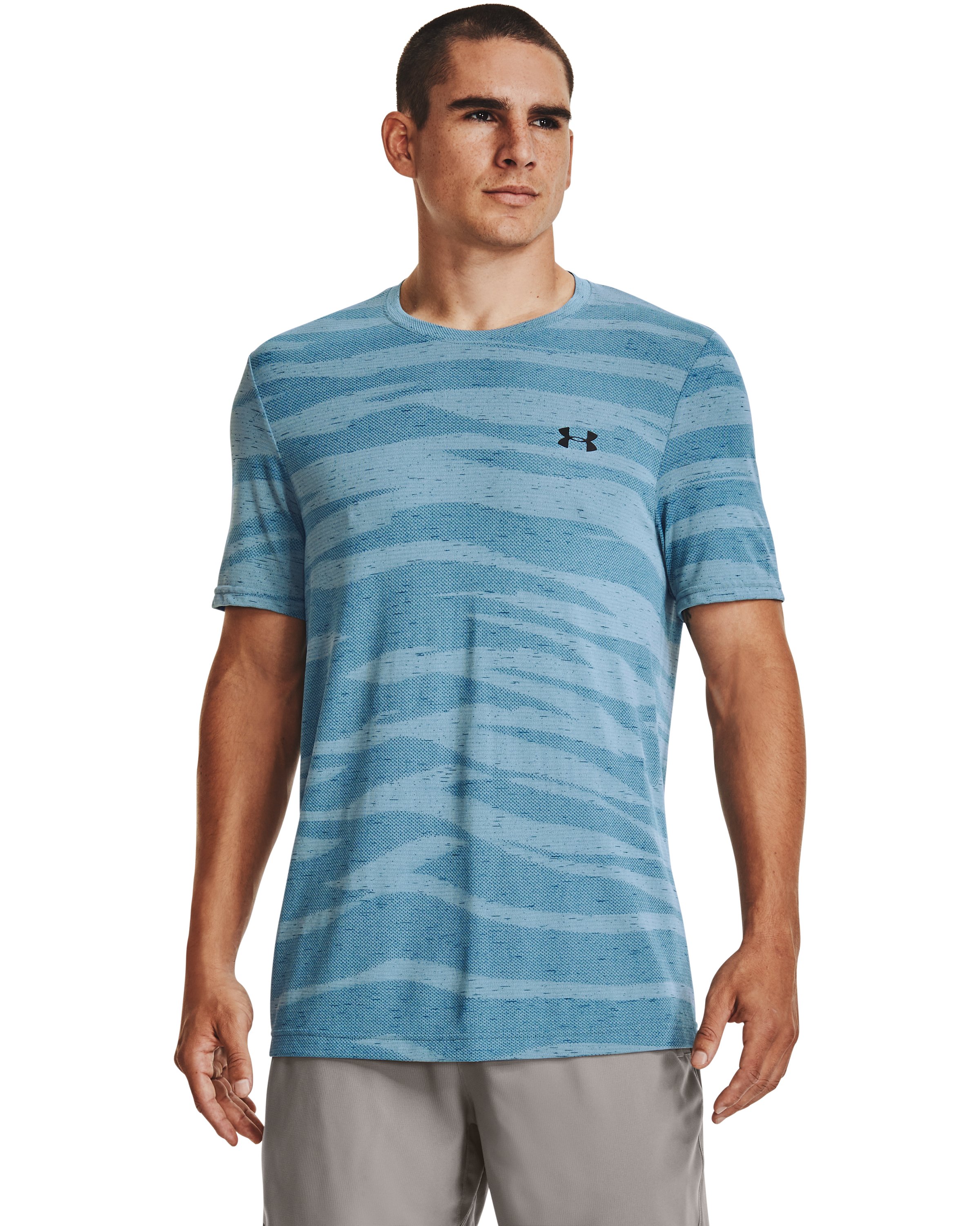 UA Seamless Wave Men's Short Sleeve 9