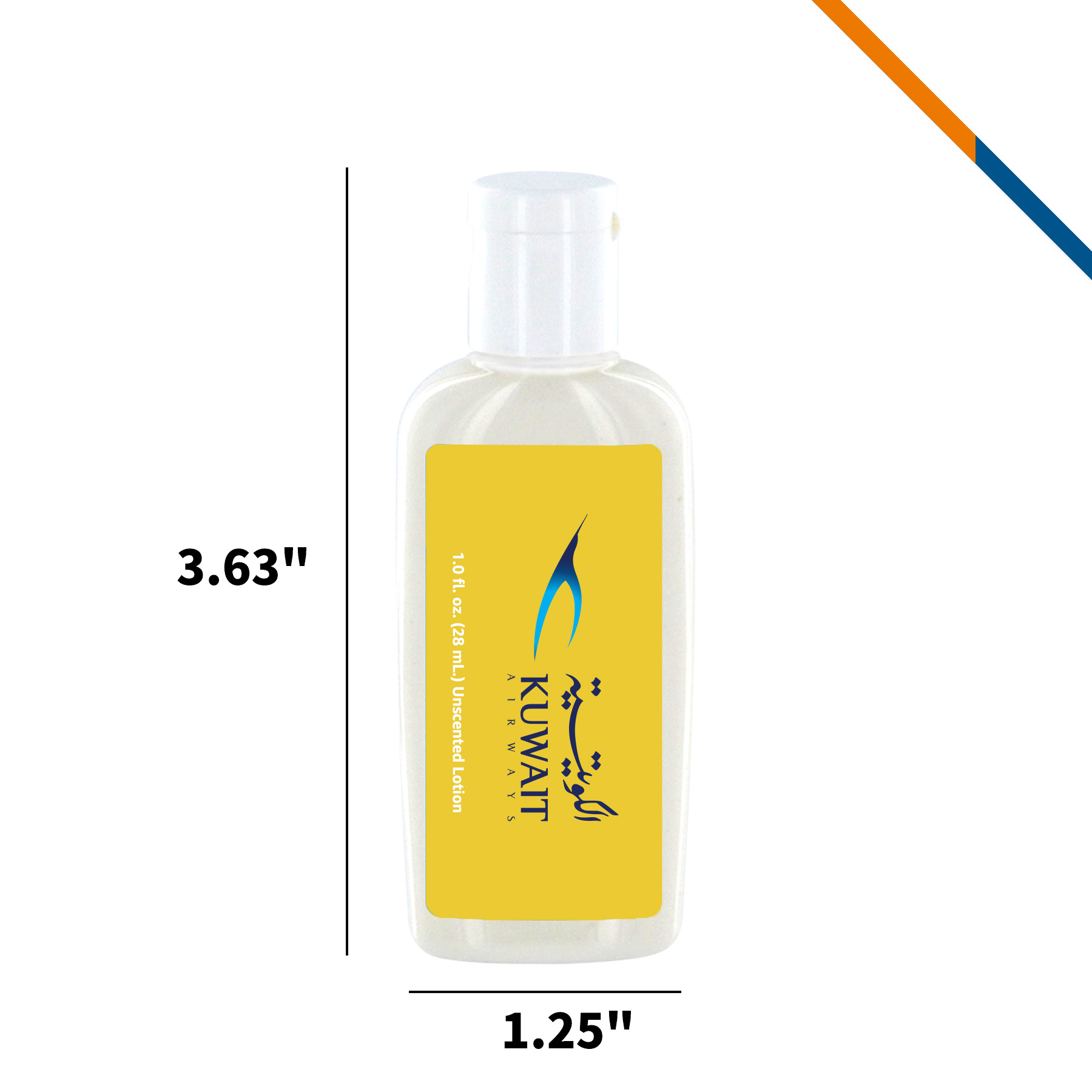 PureVive Clear Oval Bottle Lotion - 1 OZ. 5