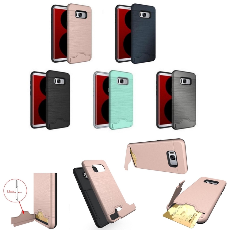 iBank ® Credit Card Slot Case with Kickstand for Galaxy 2