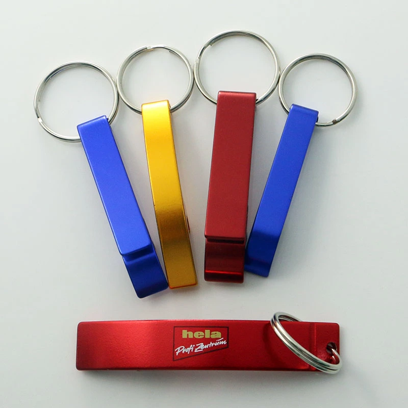Aluminum Alloy Bottle Opener Key Chain 4