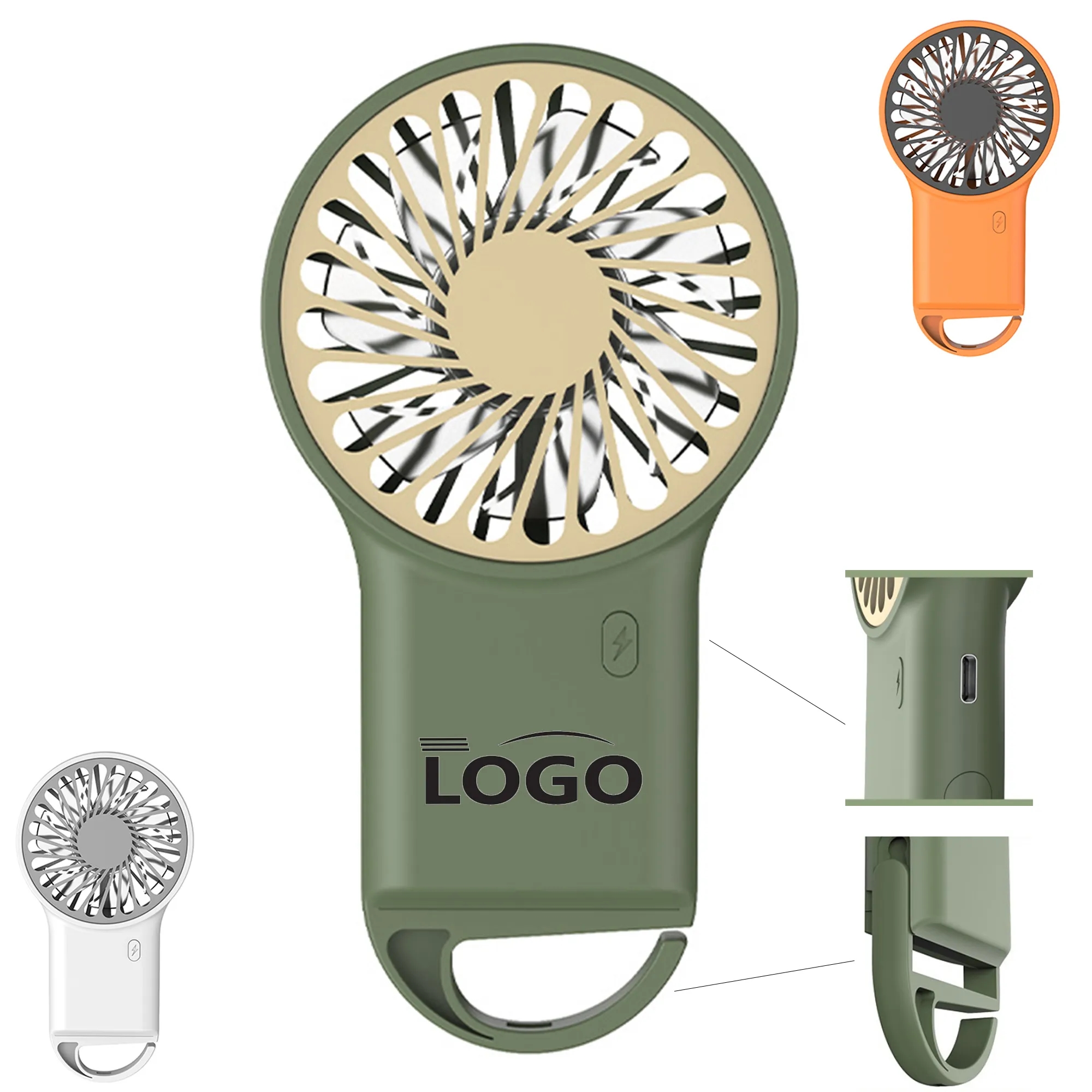 Handheld Mini Multi-Function Electric Fan 3