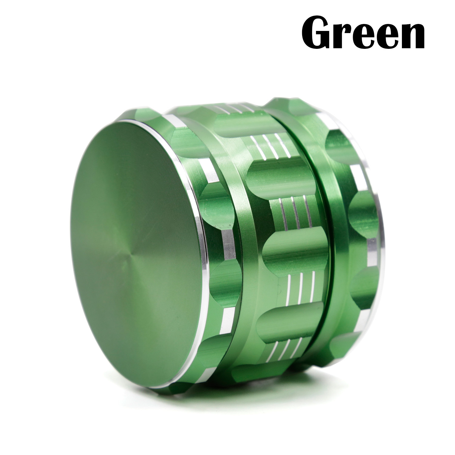 Premium Aluminum Alloy Herb Grinder – 2.45" 4-Piece Metal Design with Pollen Catcher 15