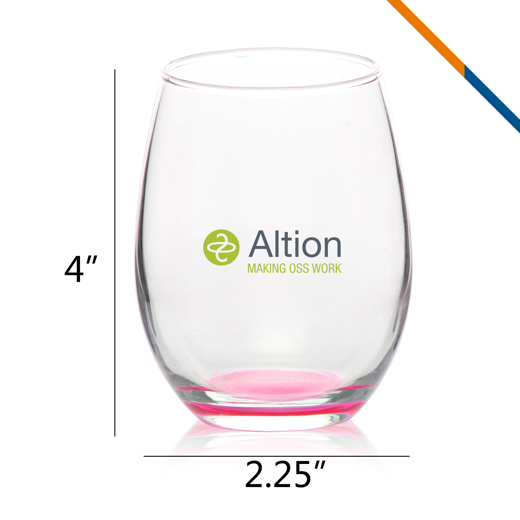 Galio Stemless Wine Glasses - 9 OZ. 7
