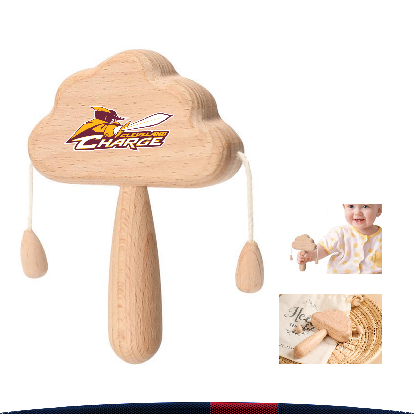 Syean Cloud Shaped Rattle 2