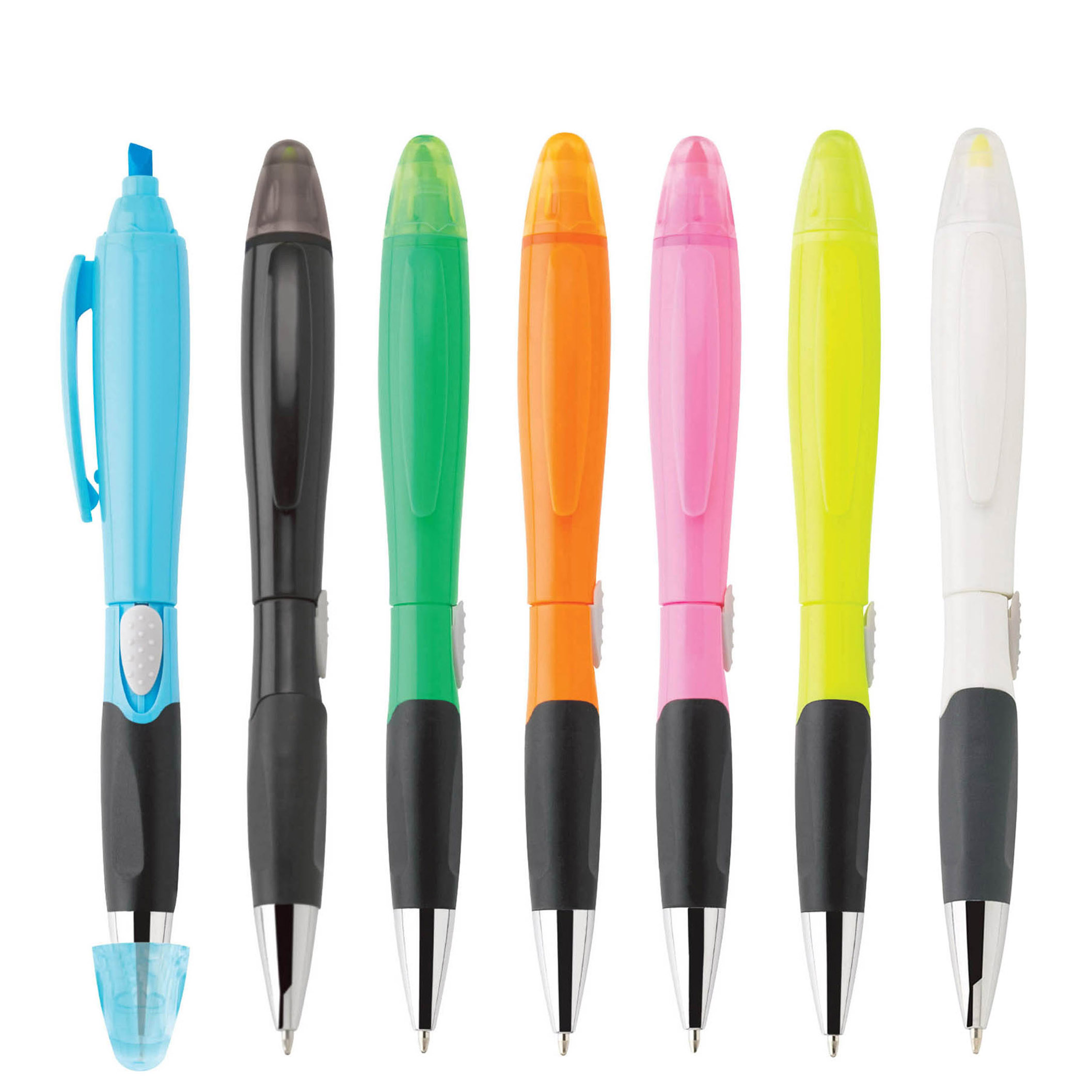 Blossom ballpoint pen/highlighter