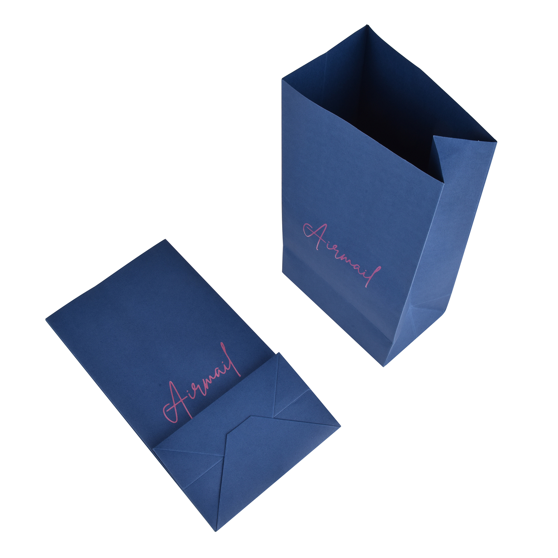 Navy Kraft Bag 3
