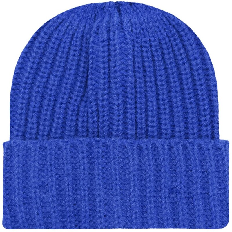 Knitted Cuffed Beanie 13
