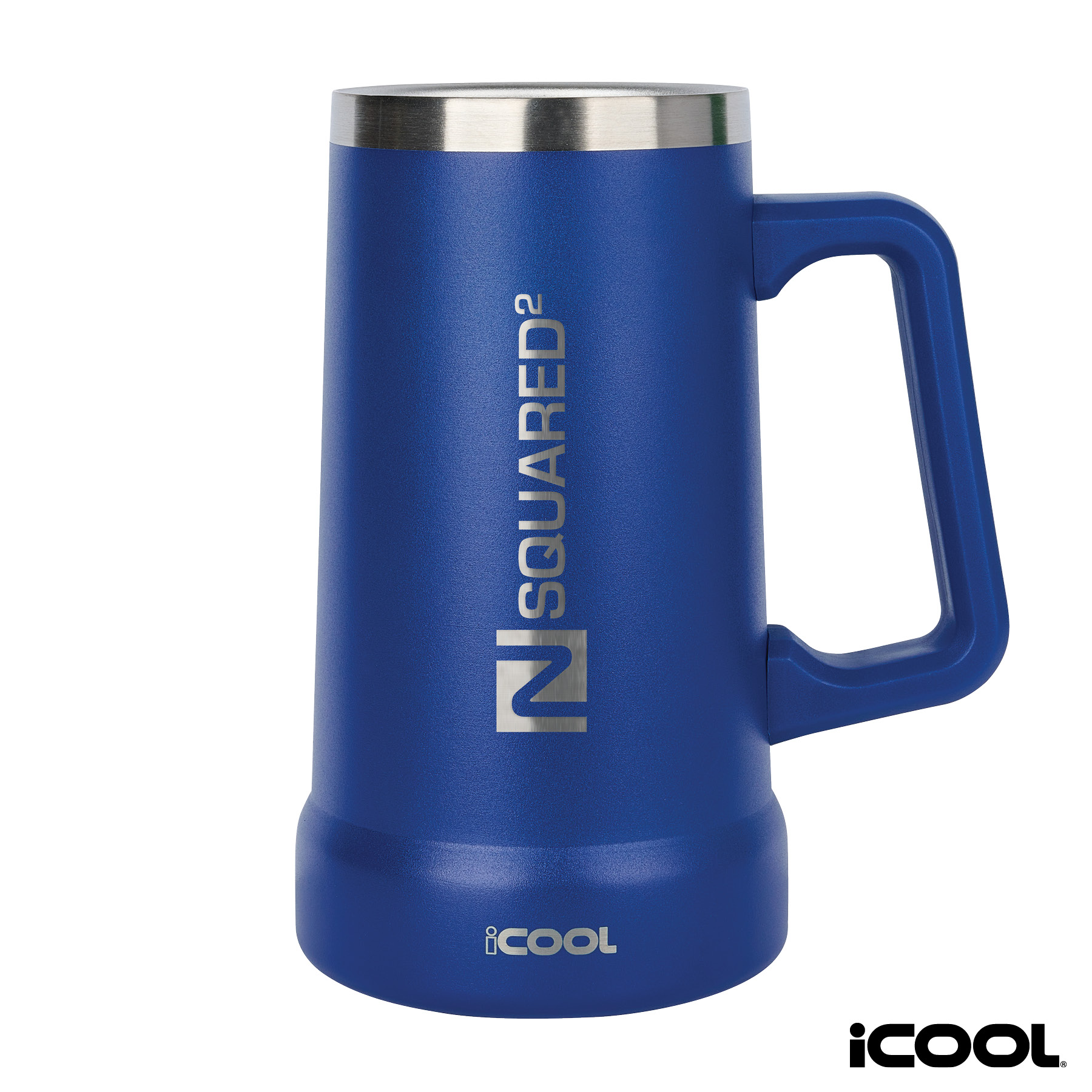 iCOOL® Breckenridge 24 oz. Double Wall Stainless Steel Beer Stein 24