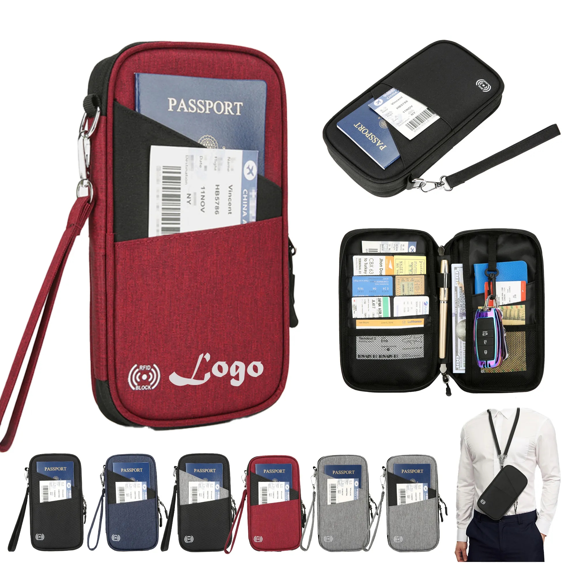 RFID Blocking Passport Holder 8