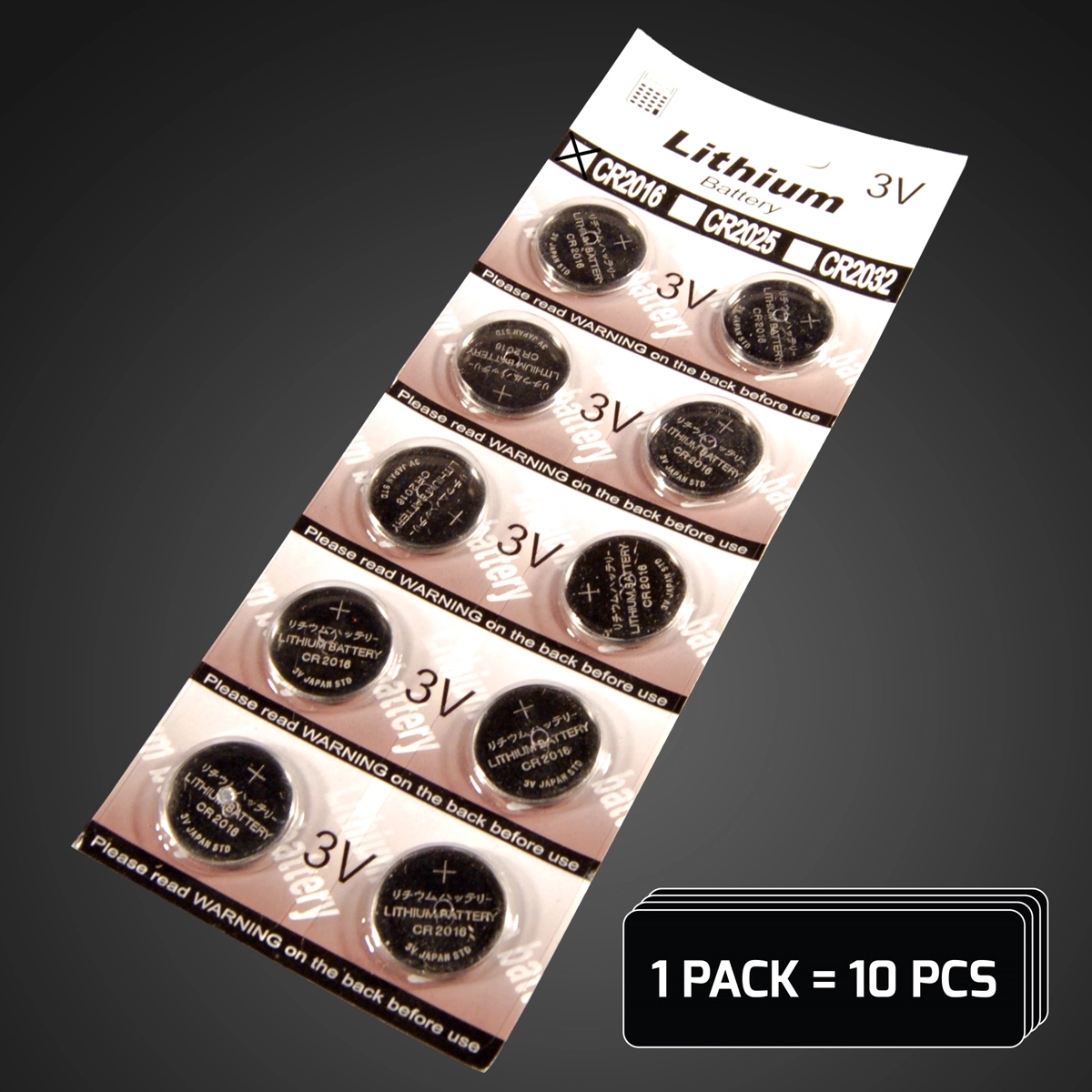 Carded batteries 2