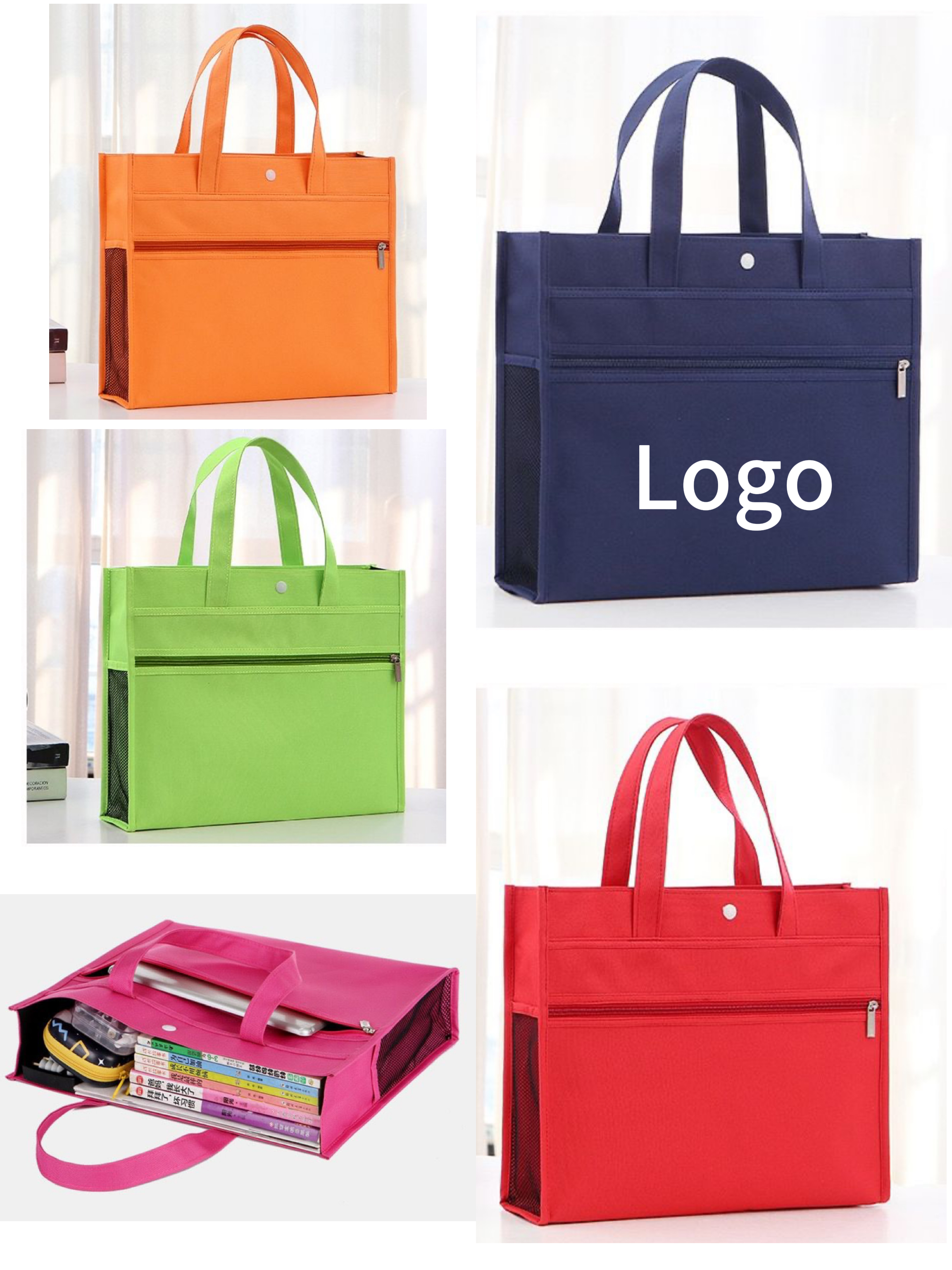 Oxford Bag, custom tote bag with logo imprint 2