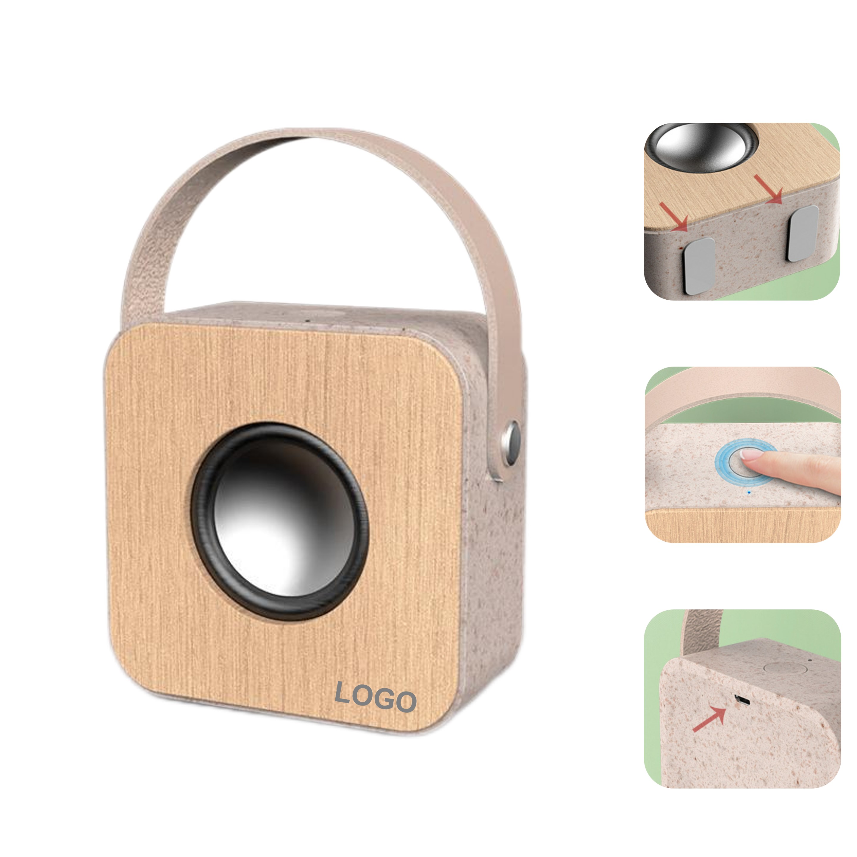 Bluetooth Speaker with Handle (direct import) 2