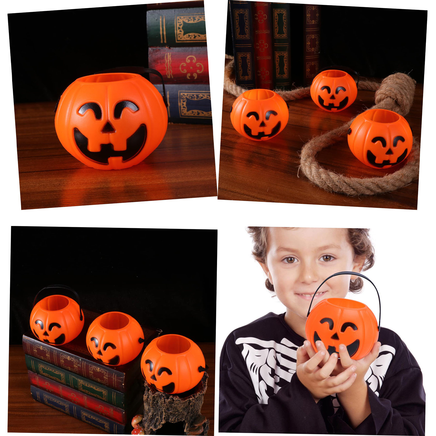 Halloween Candy Buckets prom baskets 2