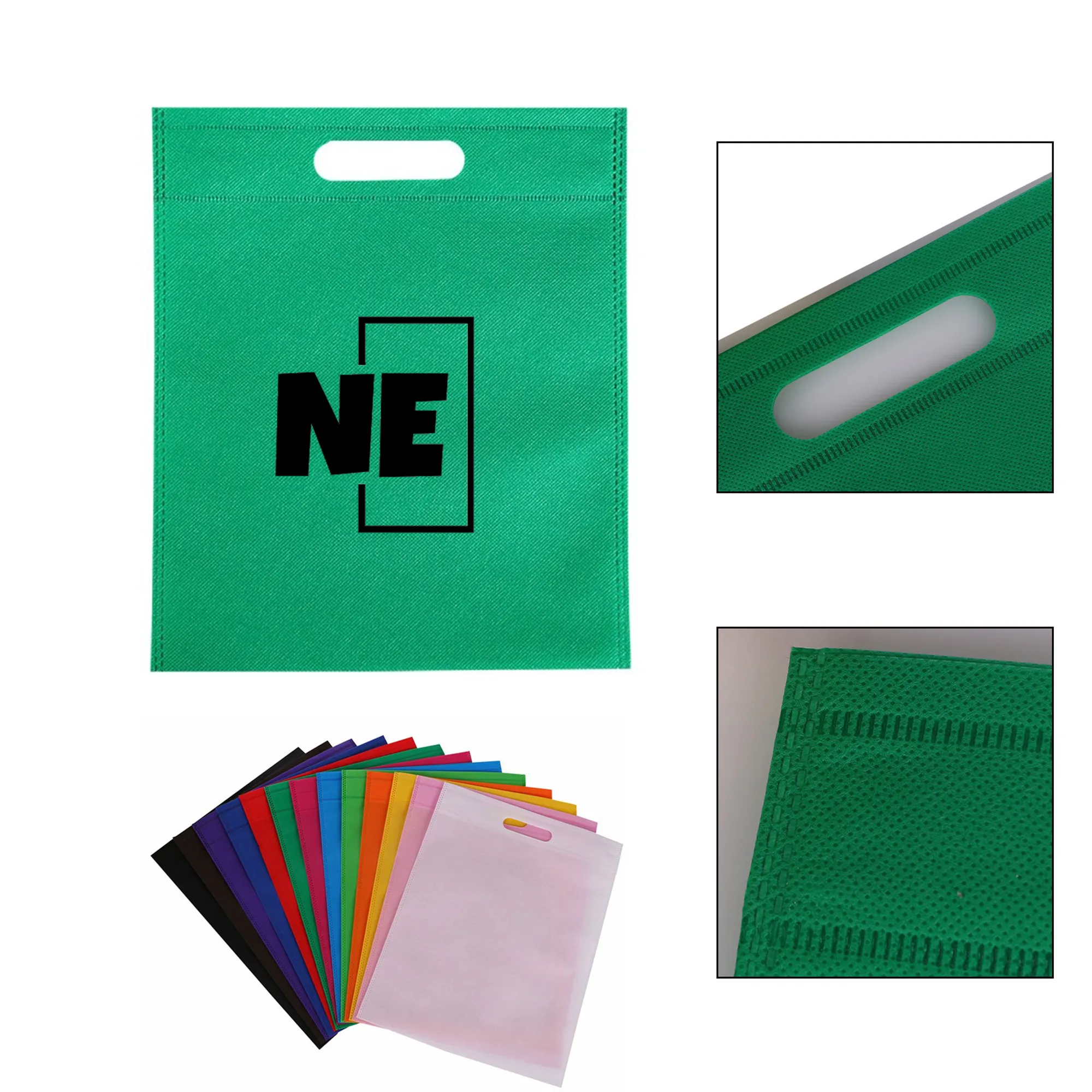 Heat Sealed Non Woven Die Cut Bag 1