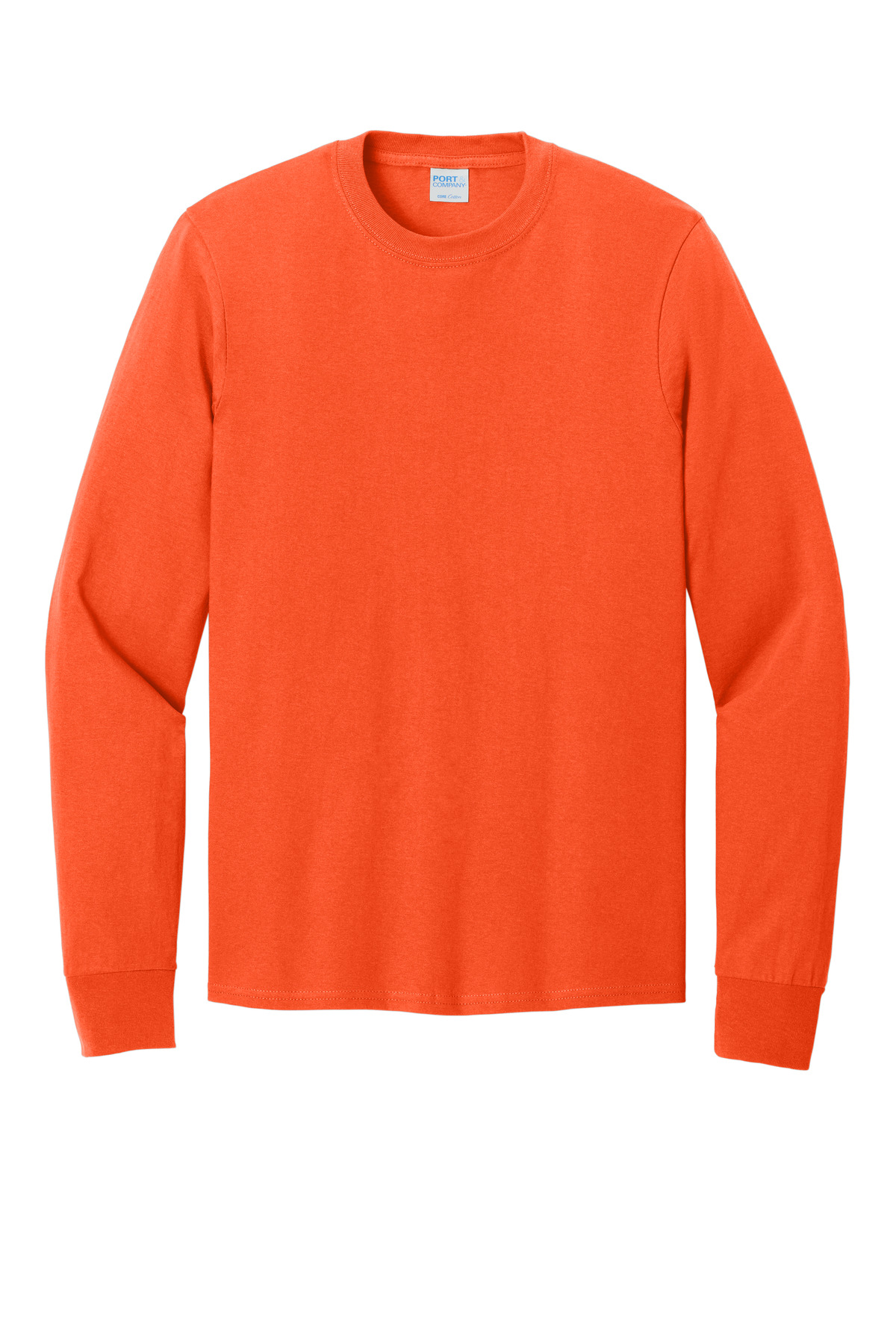 Port & Co Long Sleeve Core Cotton Tee. PC54LS 246