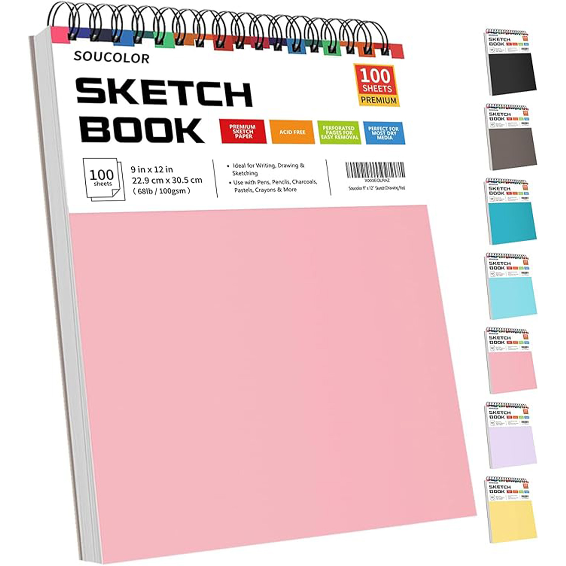 Writing And Drawing Spiral Bound Sketchbook 1