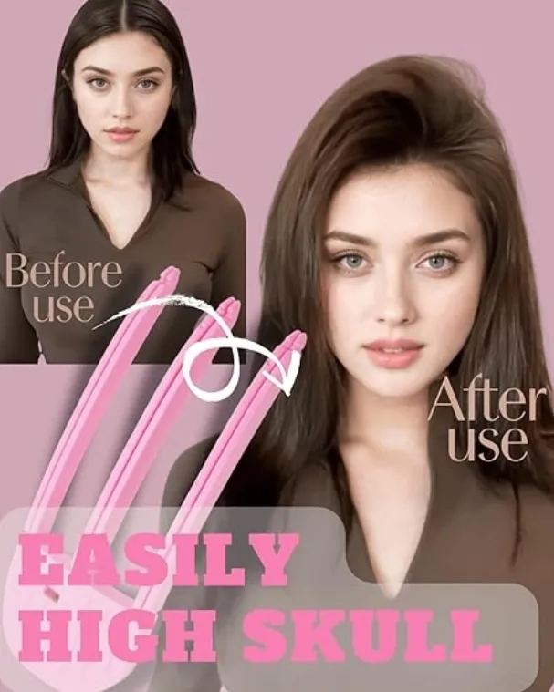 Korean Volumizing Hair Comb Set with Root Clips for Fluffy Bangs No Heat Styling 3