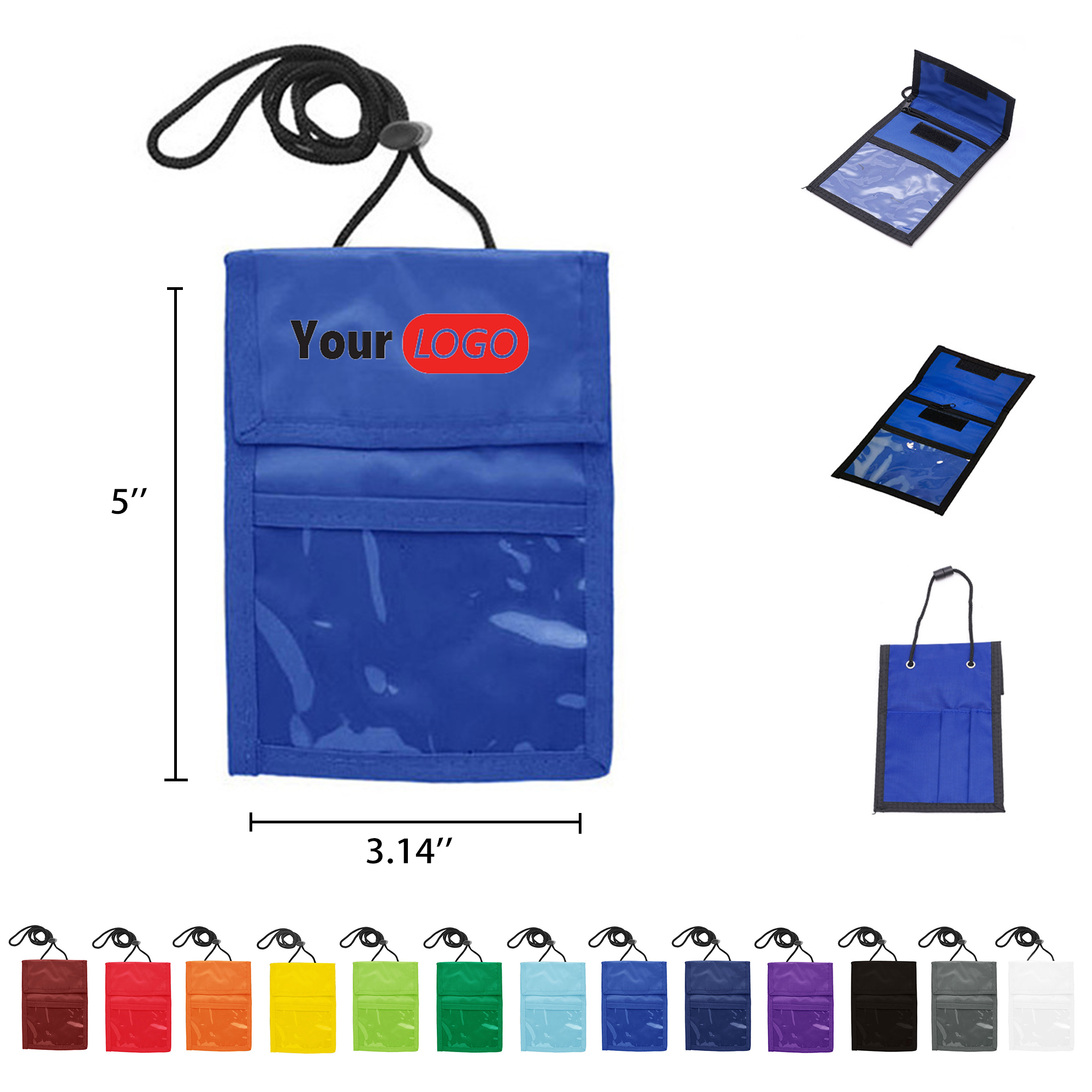 Adjustable Nylon Badge Holder Neck Strap 3