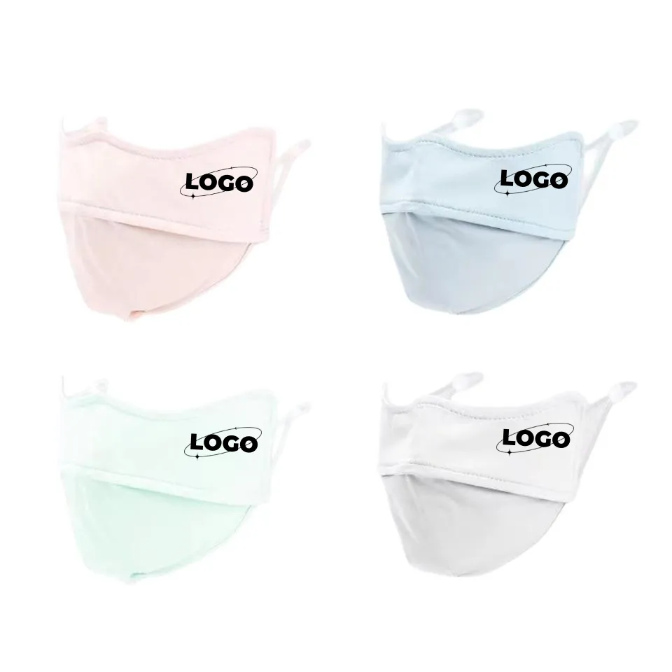 Ice Silk Sun Protection Mask MOQ 50