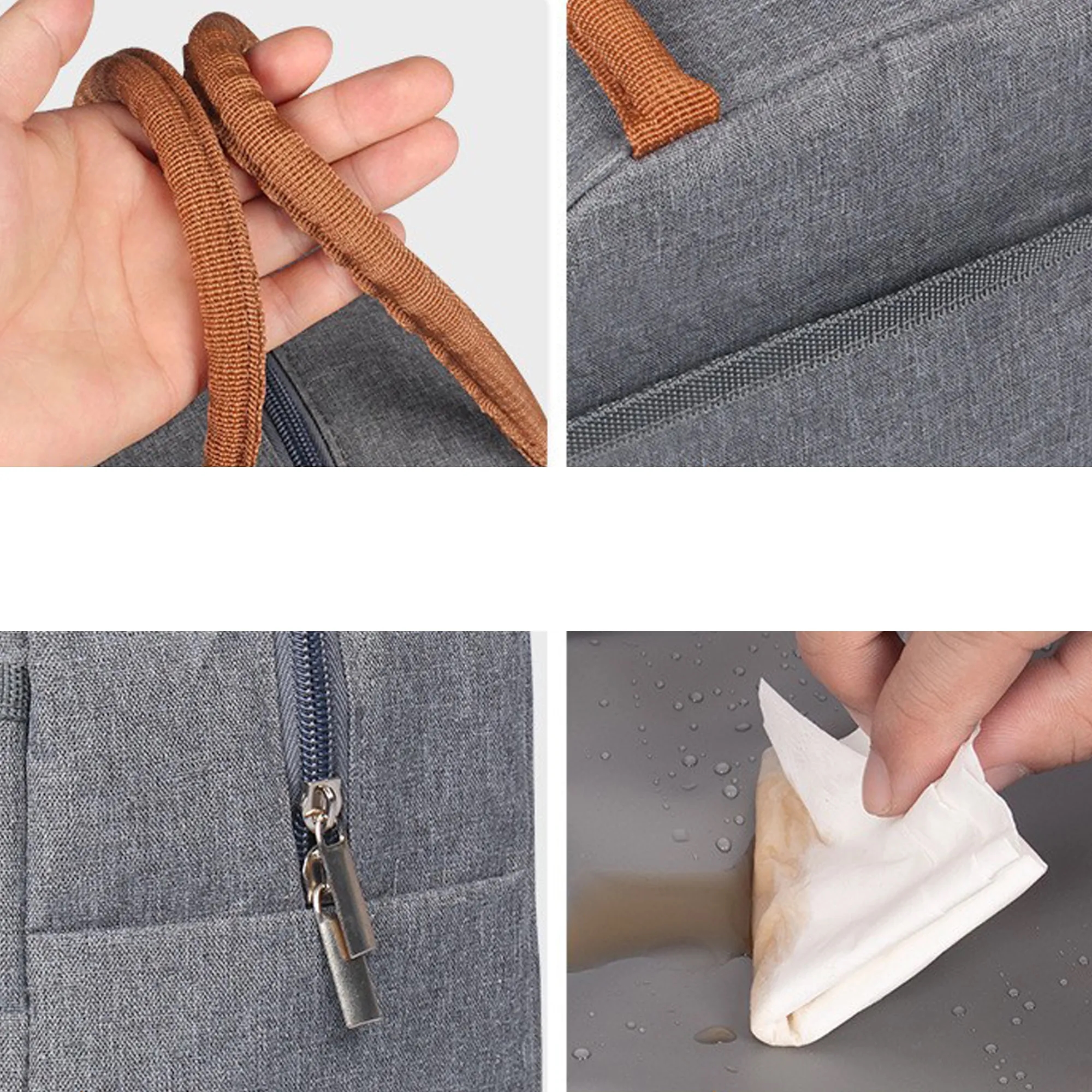 PEVA Portable Lunch Cooler Bag 4