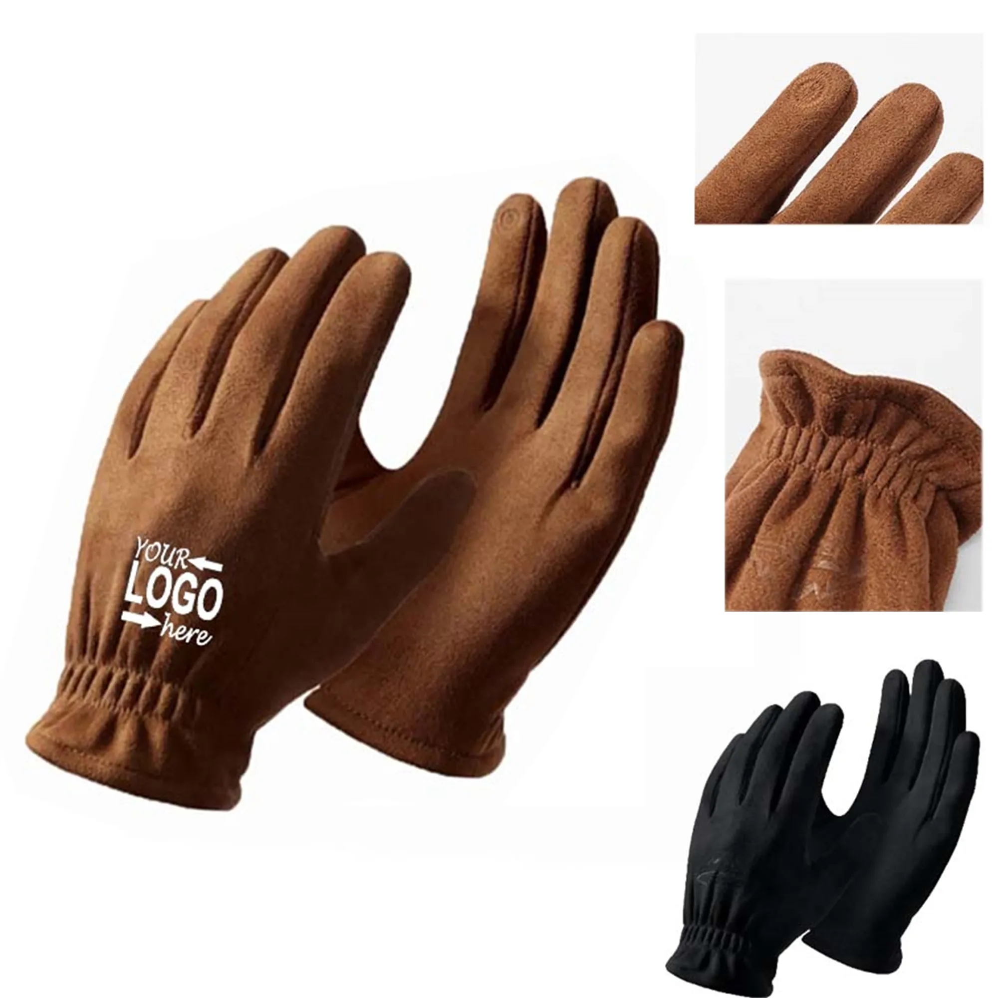 Winter Deerskin Suede Work Gloves 3