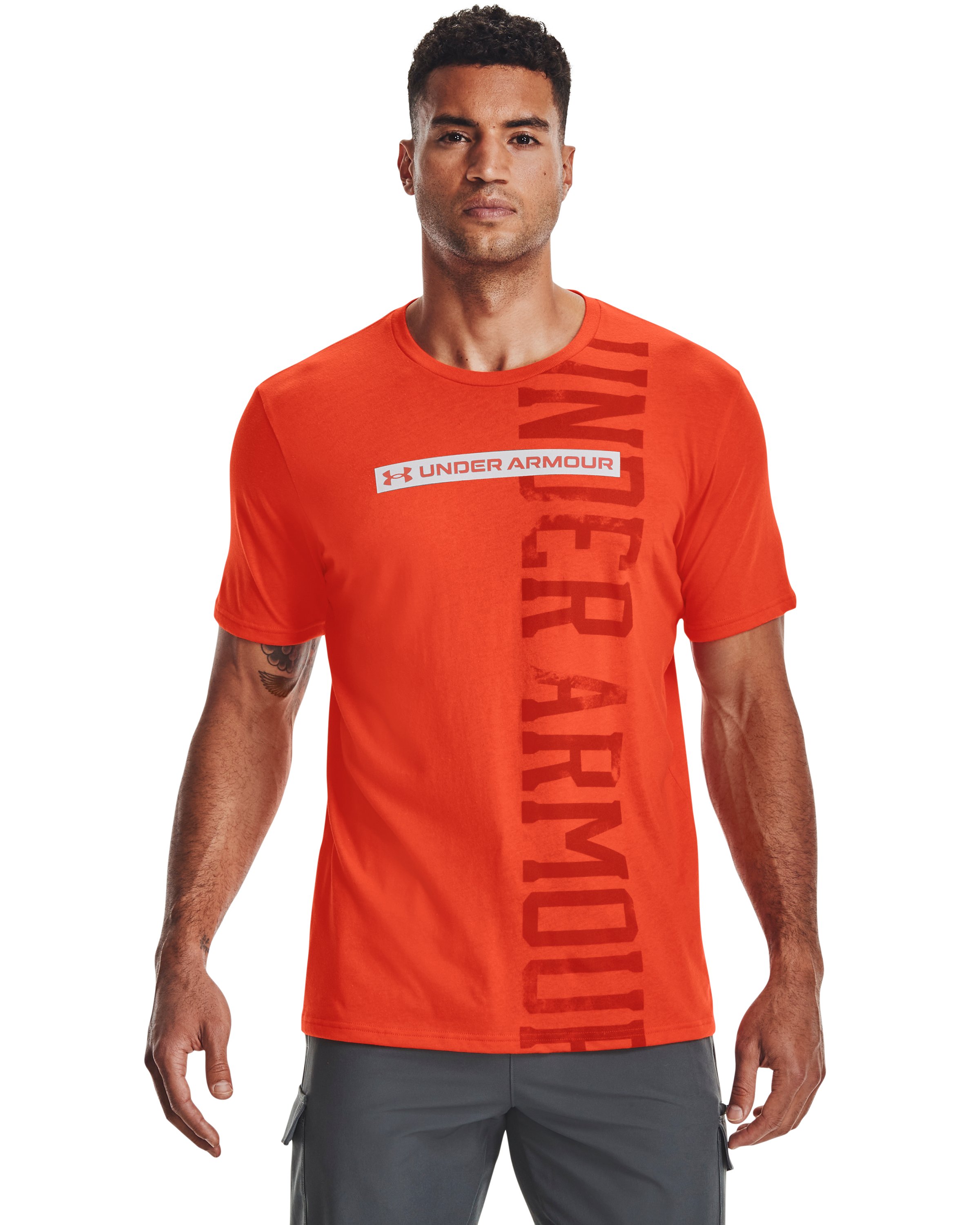 UA Vertical Signature Men's Short Sleeve 2
