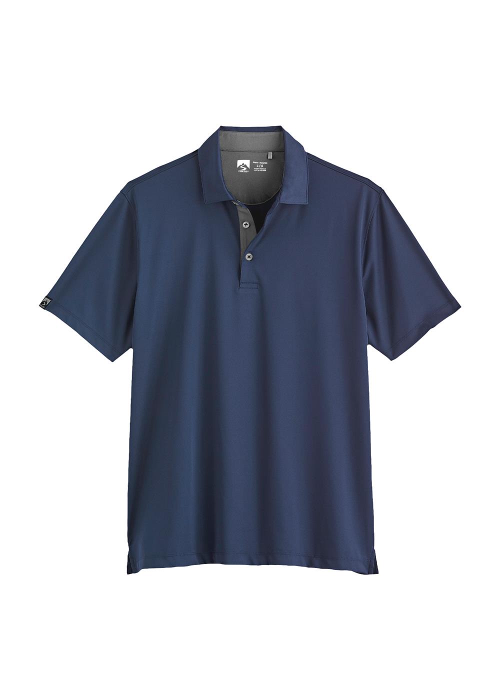 Storm Creek Men's Visionary III Solid Short Sleeve Polo 8