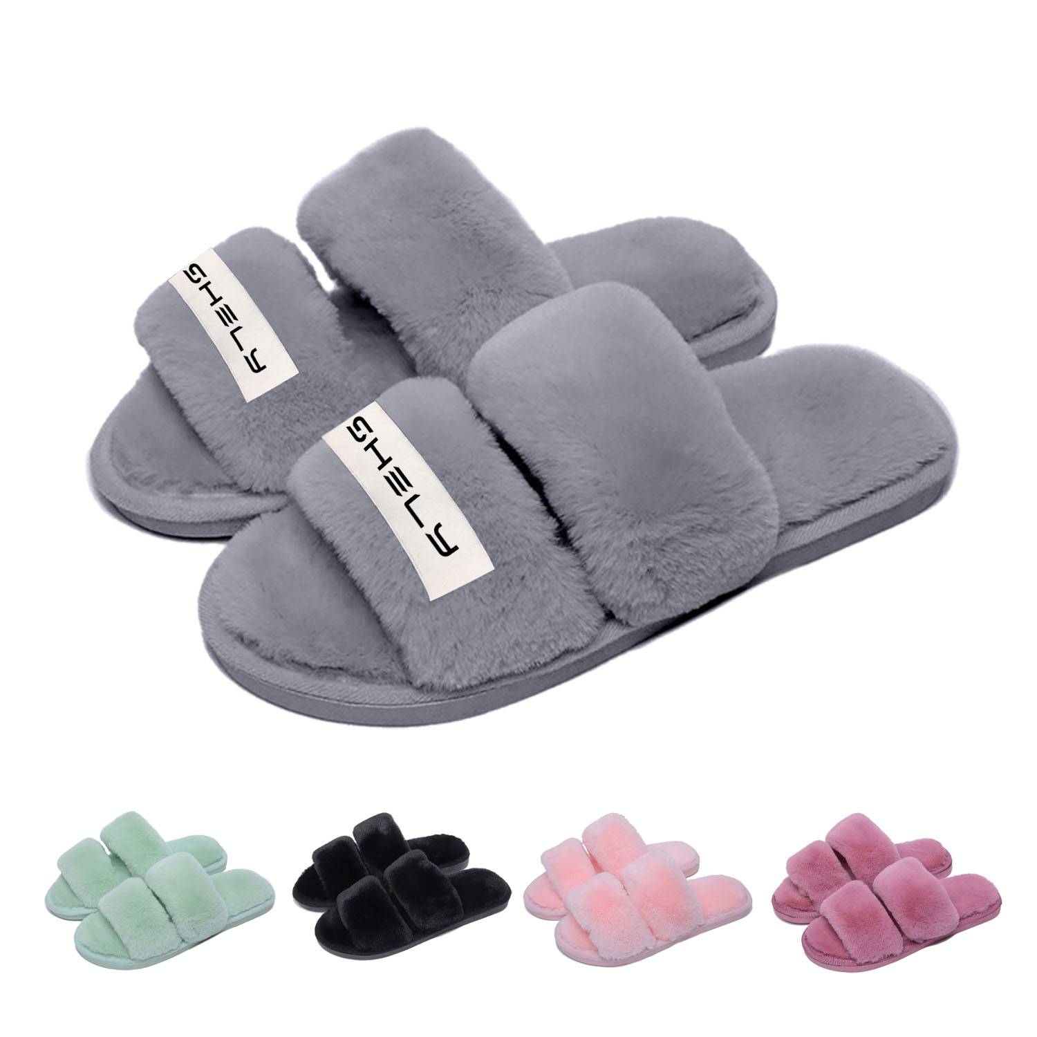 Woman Fluffy Slippers 11