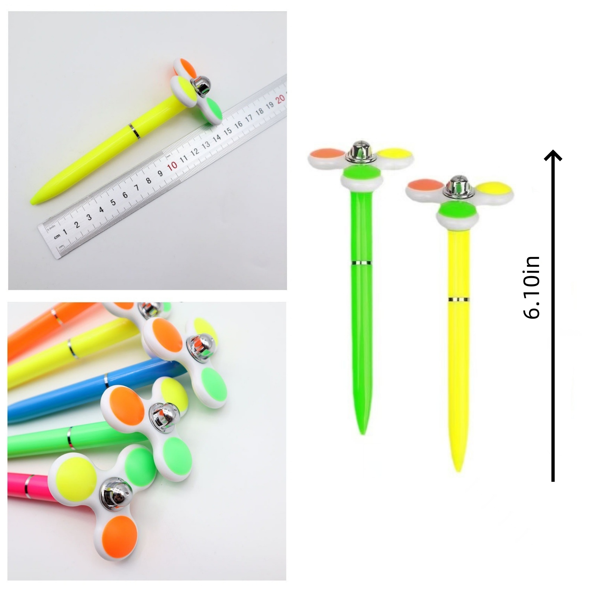 Customized rotating and twisting fingertip gyro pen 5