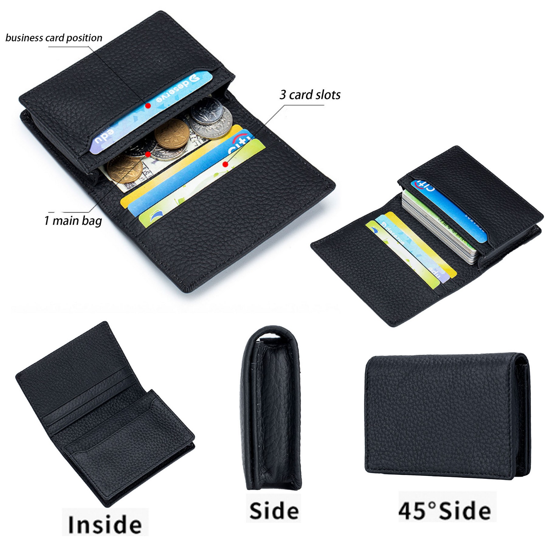 Simple Men'S Wallet 2