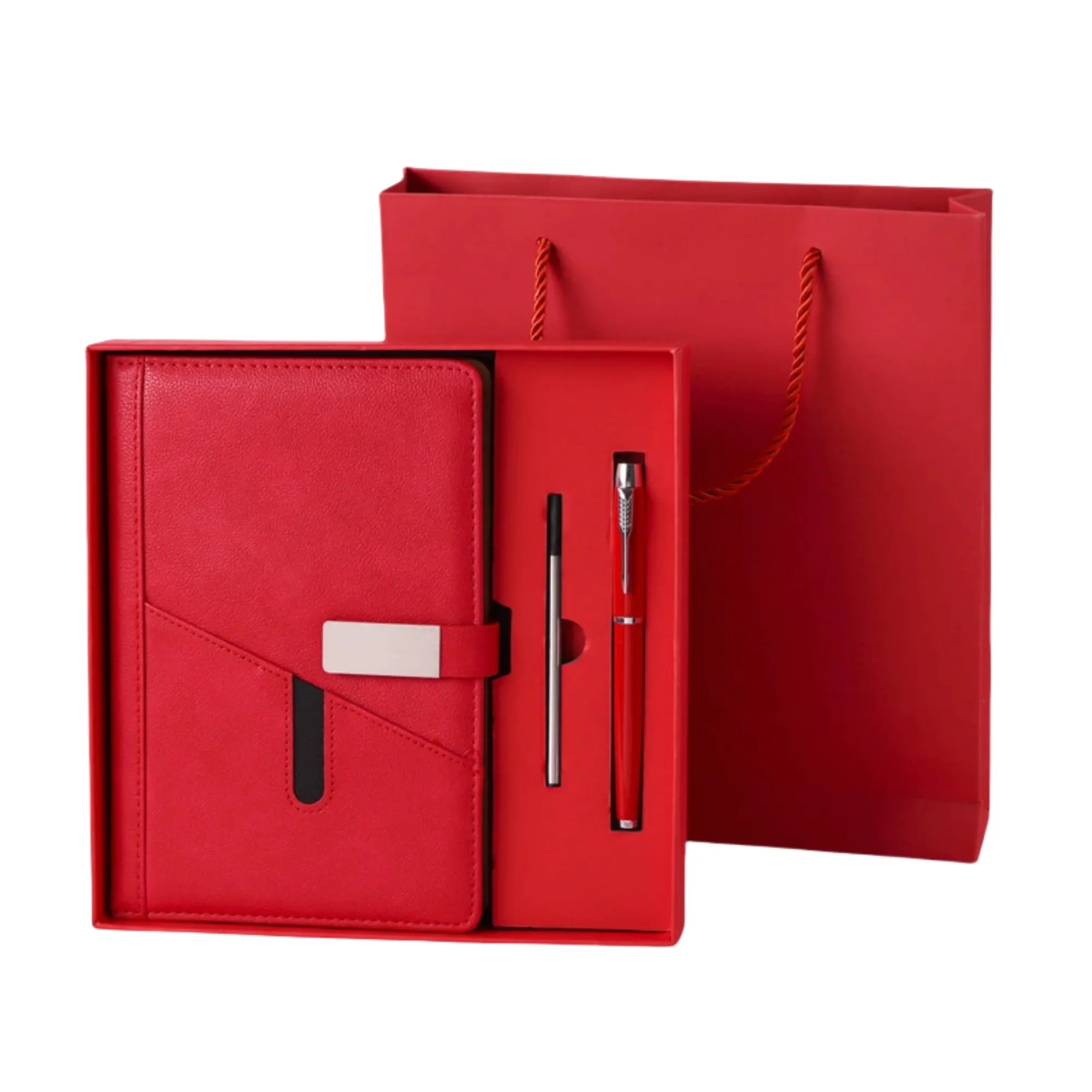 Business Notebook Gift Box Set With Pen 7