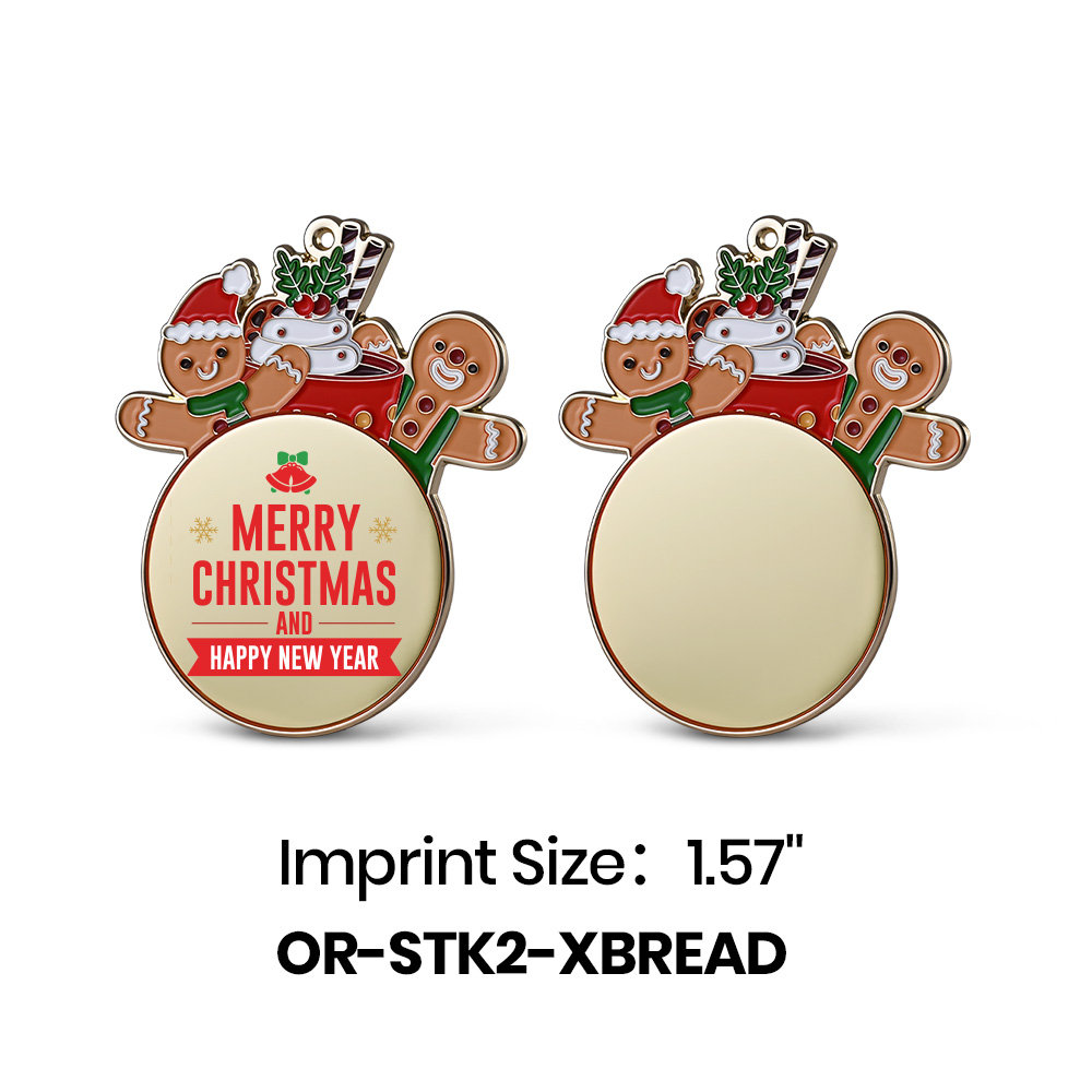 2.5" Stock UV Print Ornaments 10