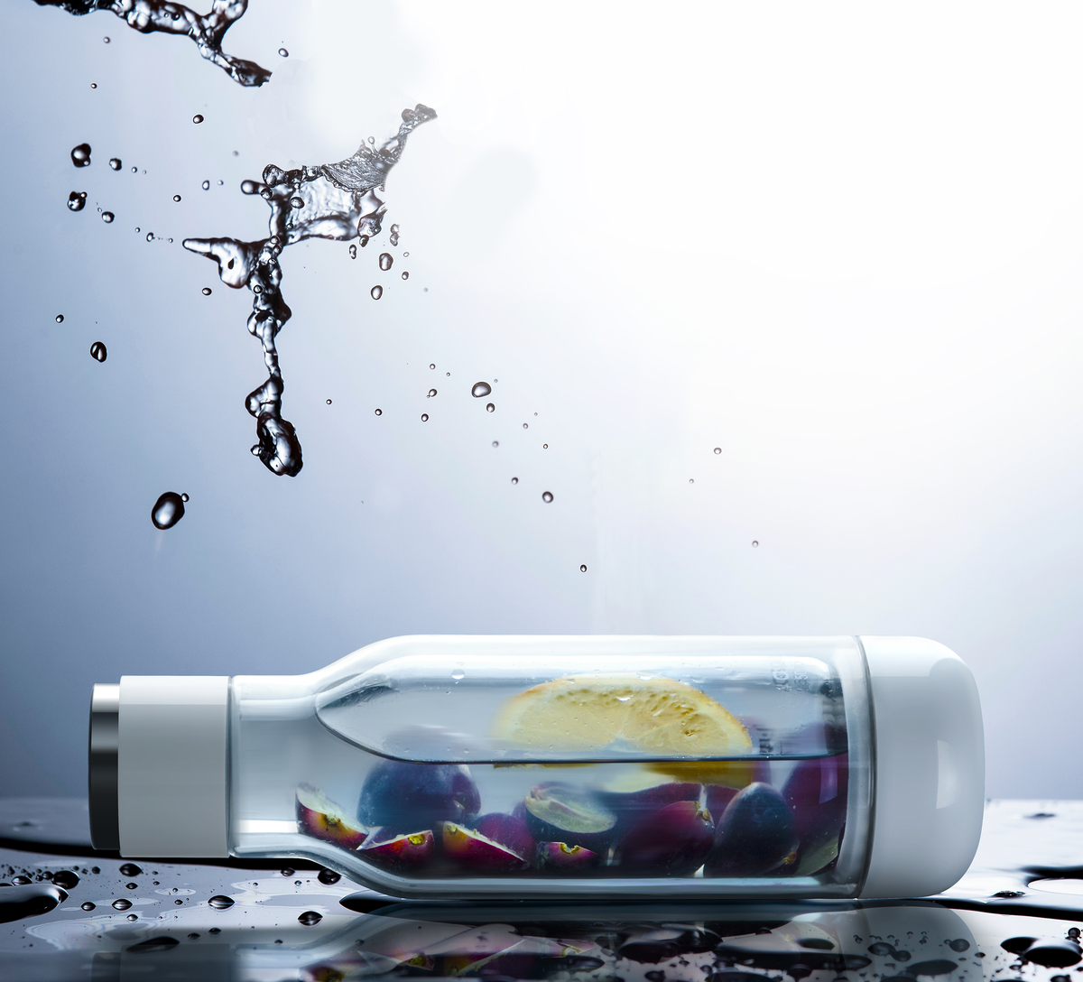 17 oz Asobu Inner Peace Glass Water Bottle 15